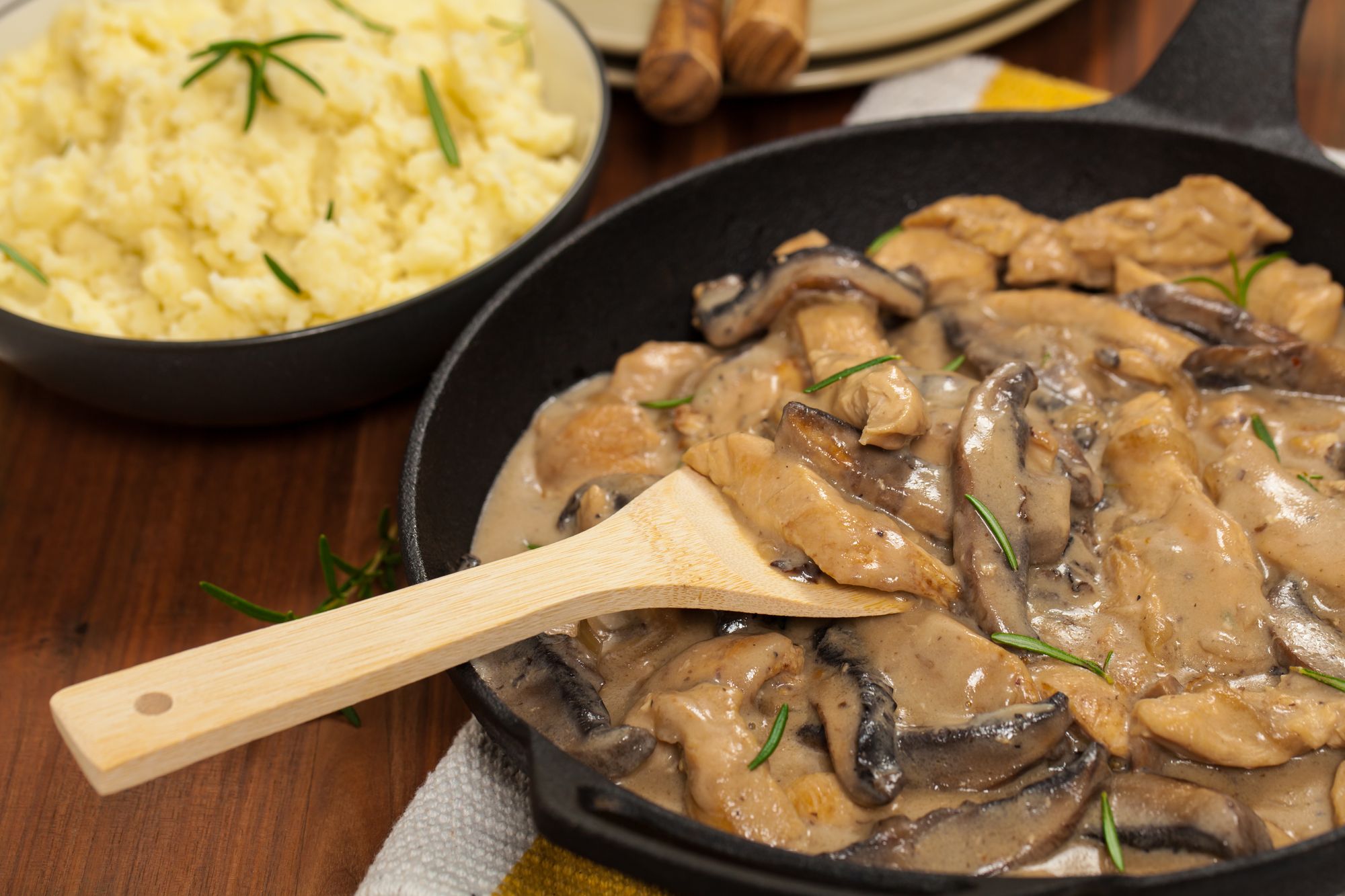French Chicken in Mushroom Sauce