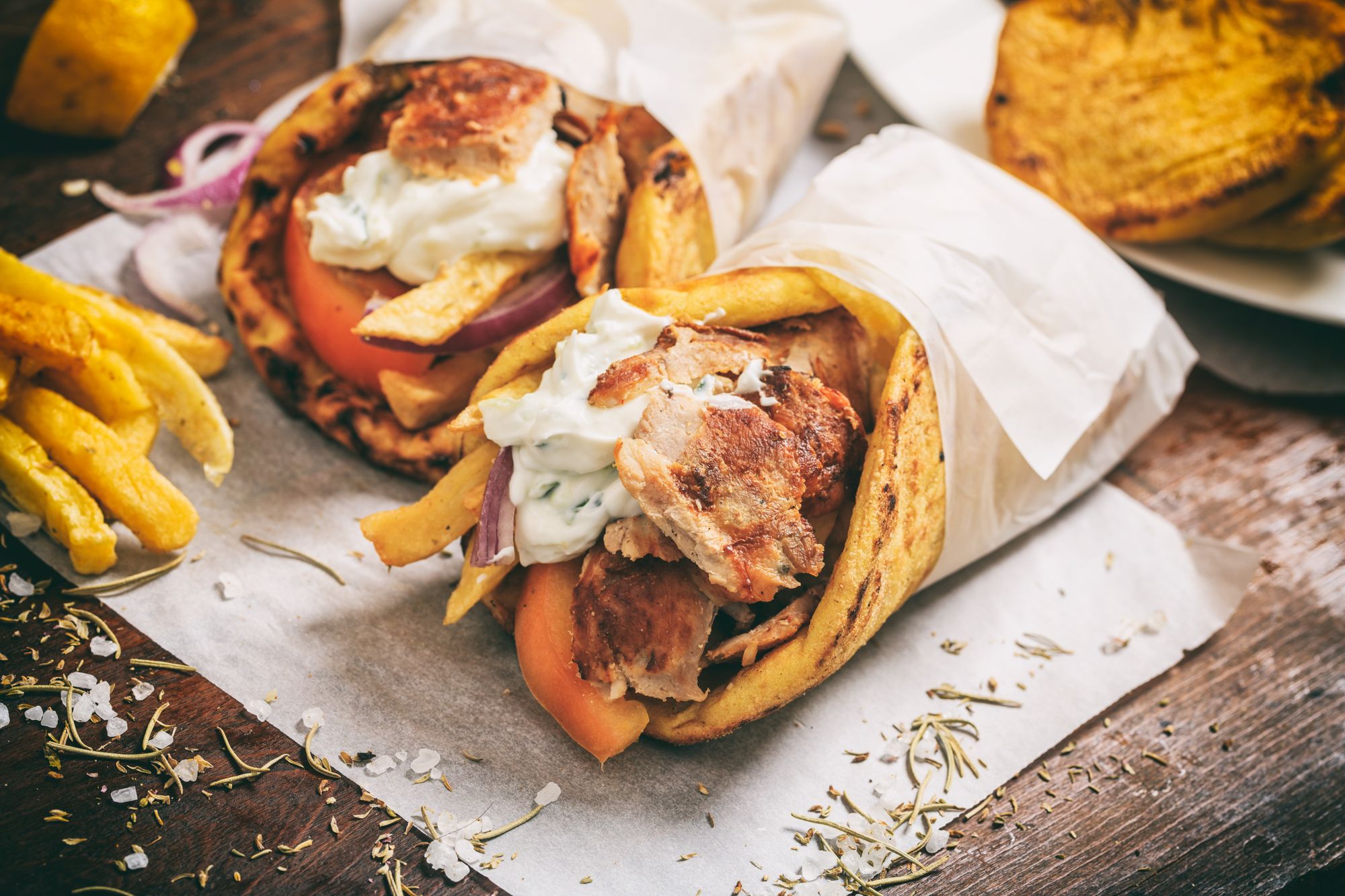 Chicken, Eggplant, and Za’atar Shawarma