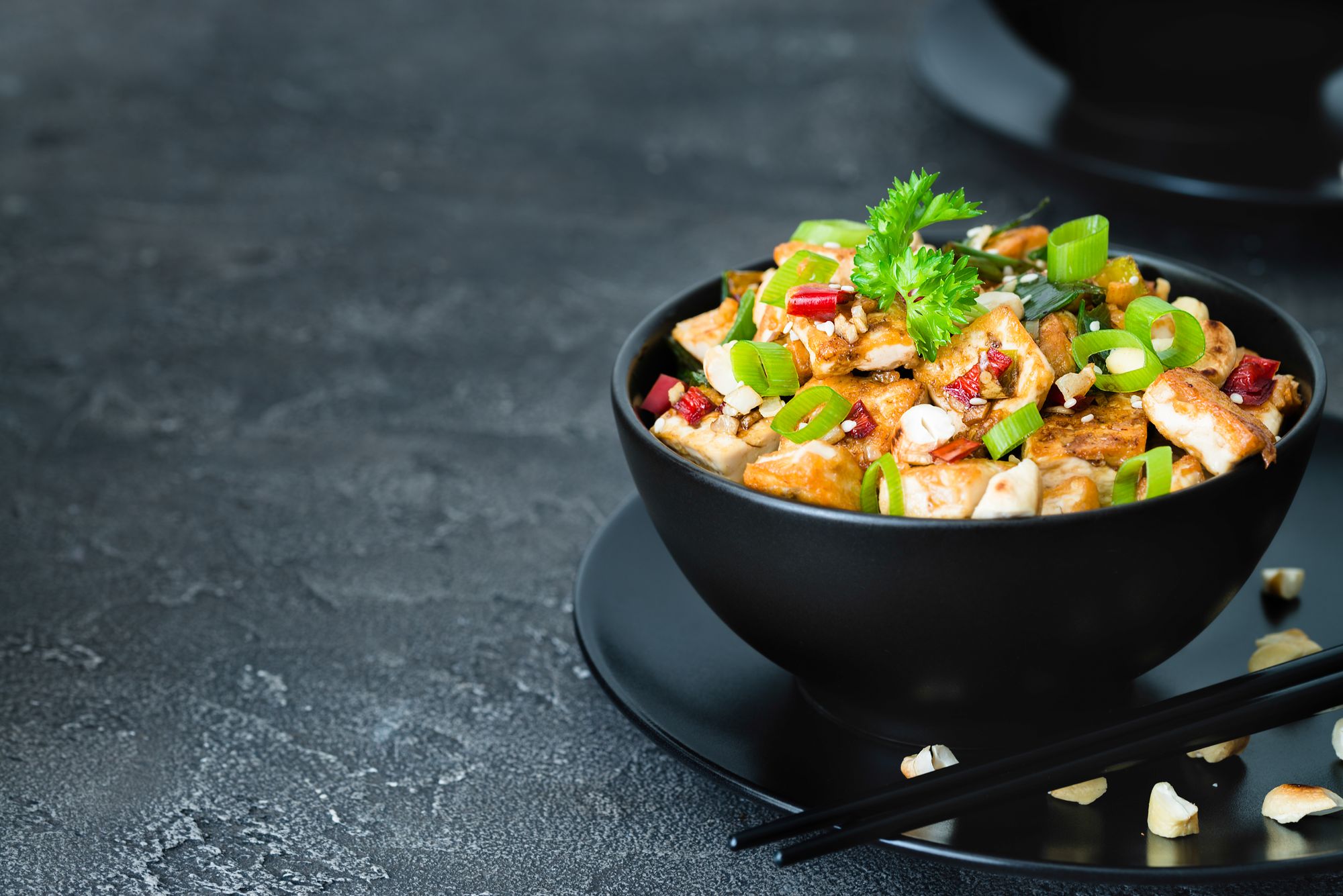 Cashew and Tofu Stir Fry