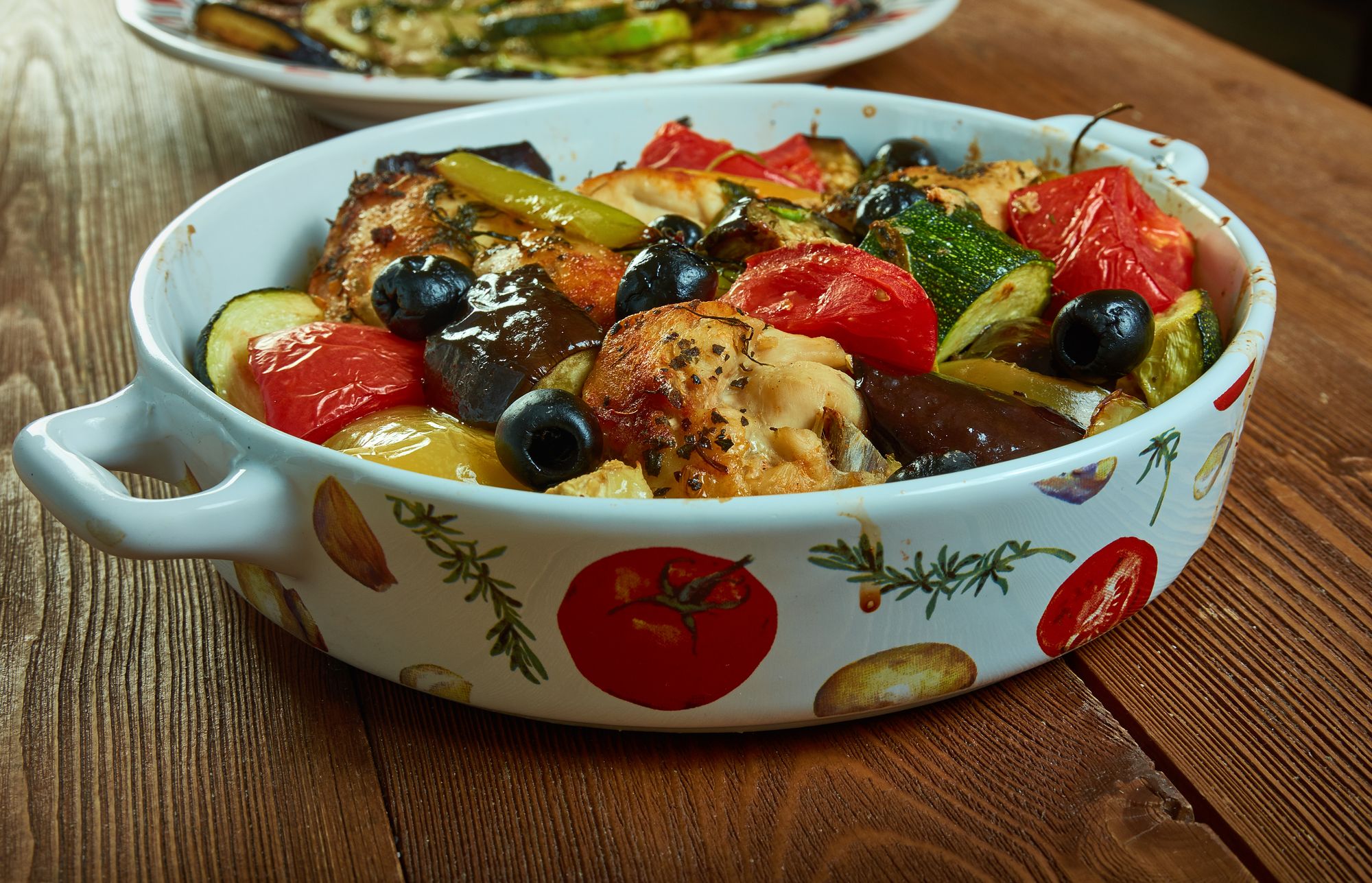 Chicken Thigh Saltimbocca Traybake