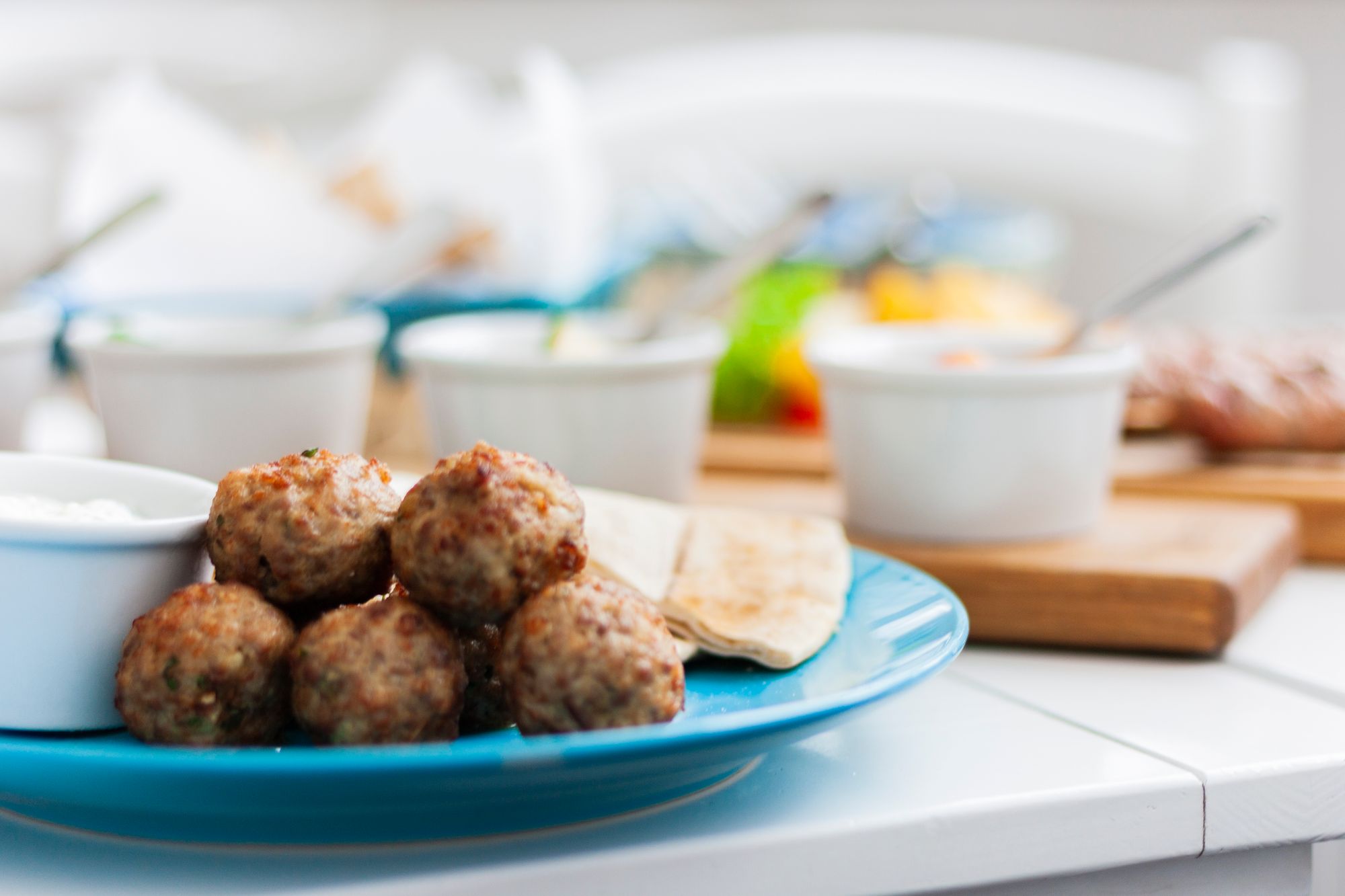 Lamb Meatball Mezze