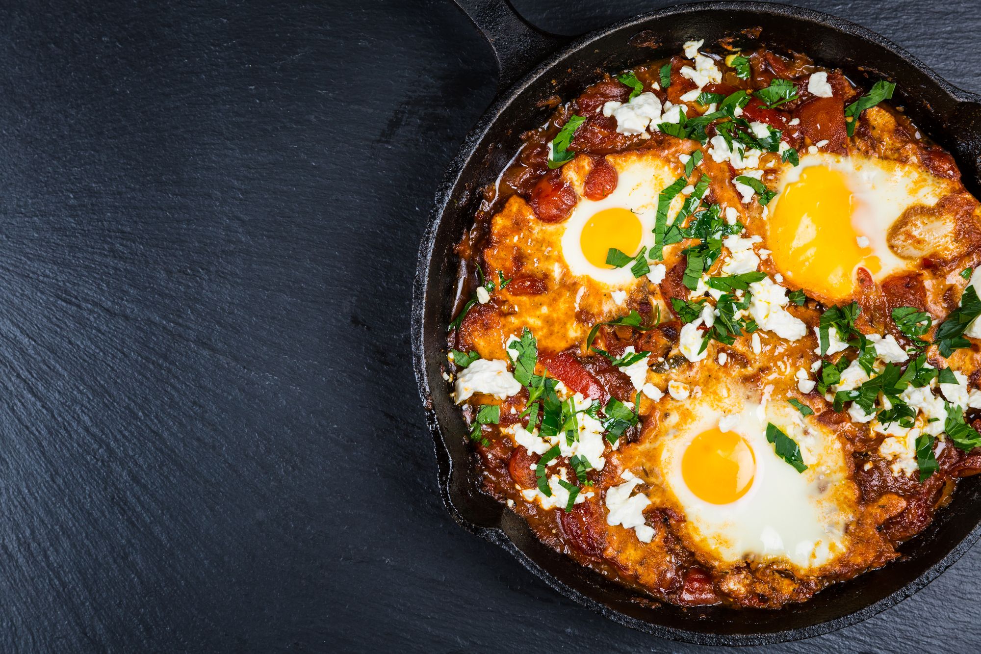 Tomato and Feta Shakshuka Brunch