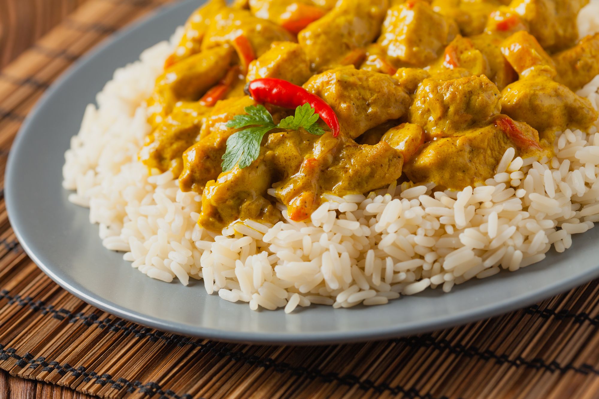 Peanut Butter Curried Chicken