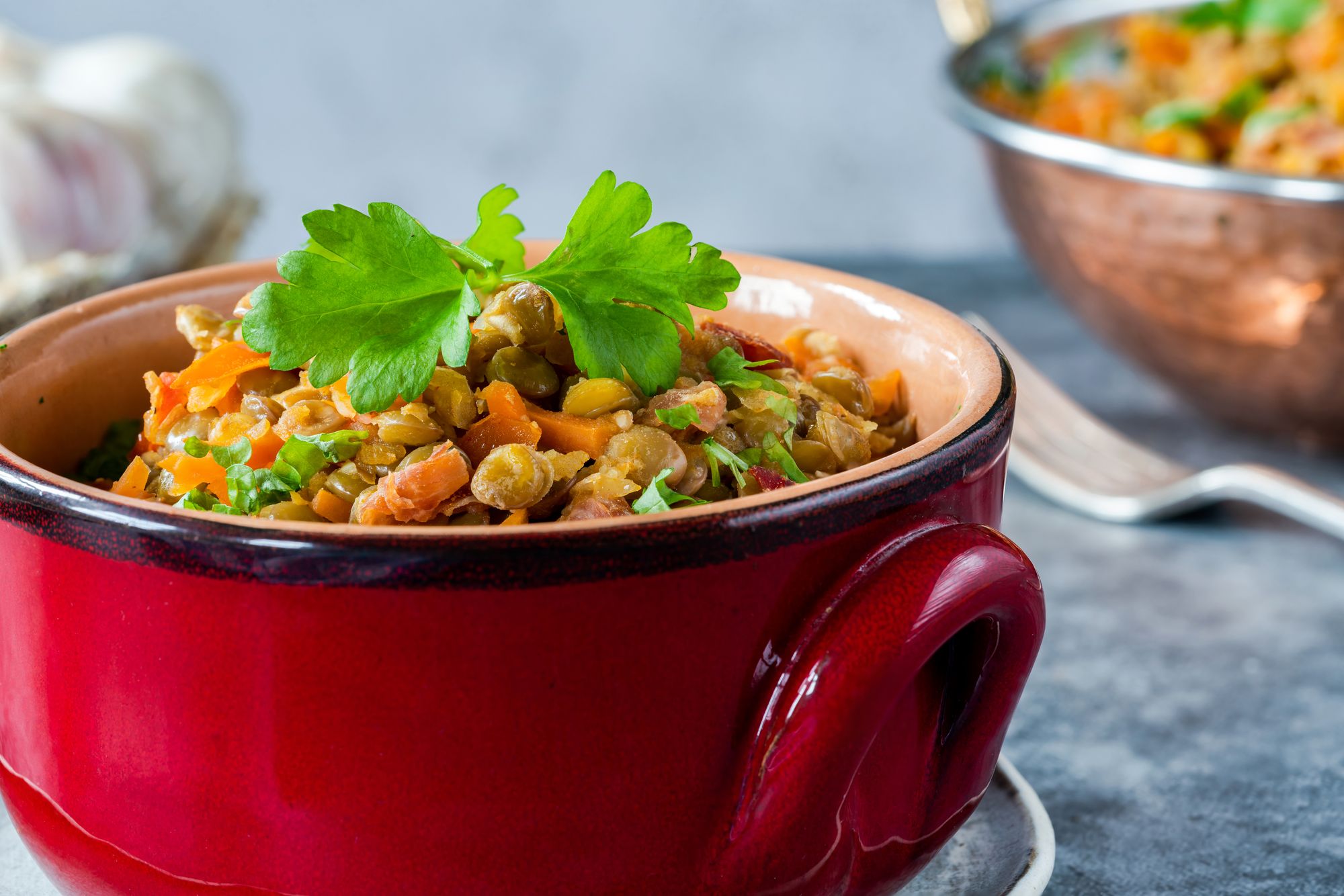Smoked Ham and Lentil Leftovers Casserole