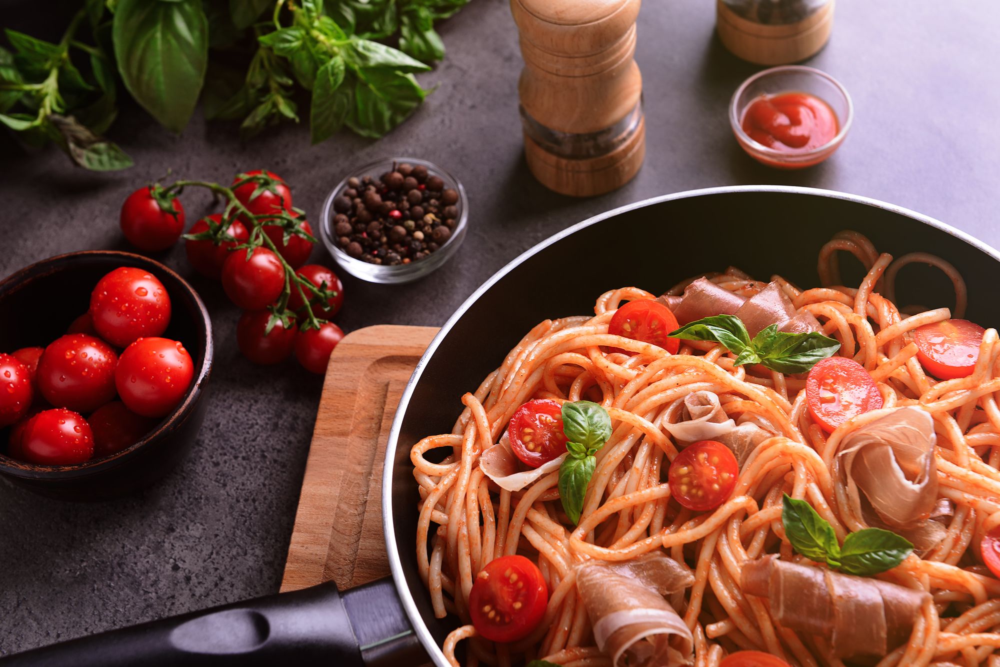 Smoky Bacon Linguine
