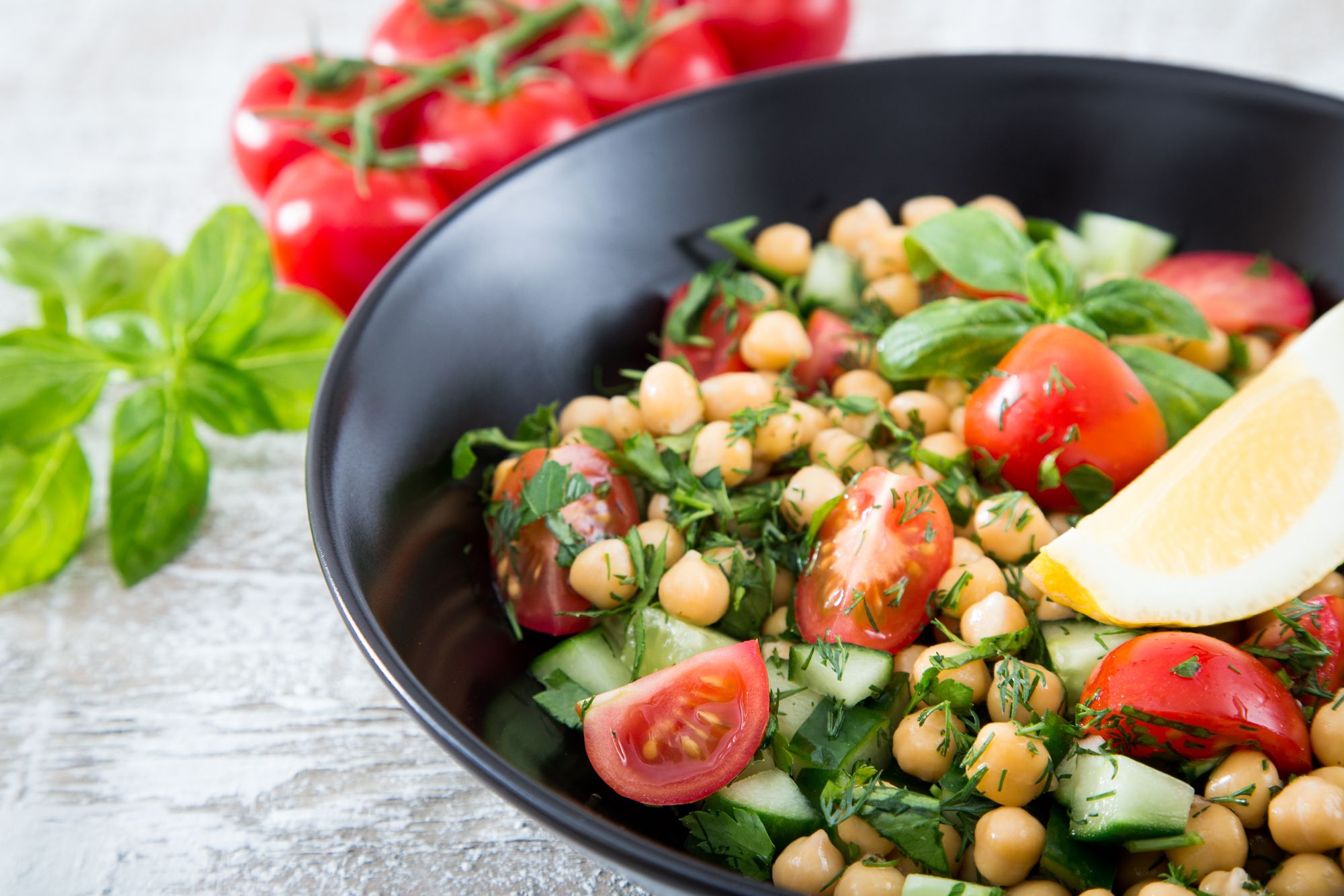 Butter Bean and Tomato Salad