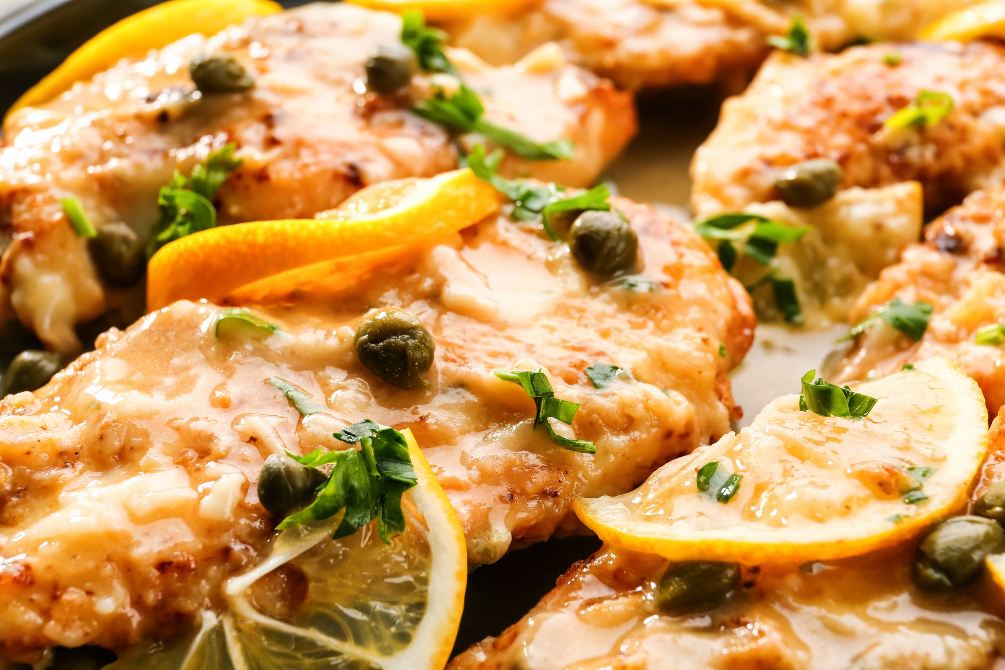 Crispy Chicken, Capers and Potato One-Pot