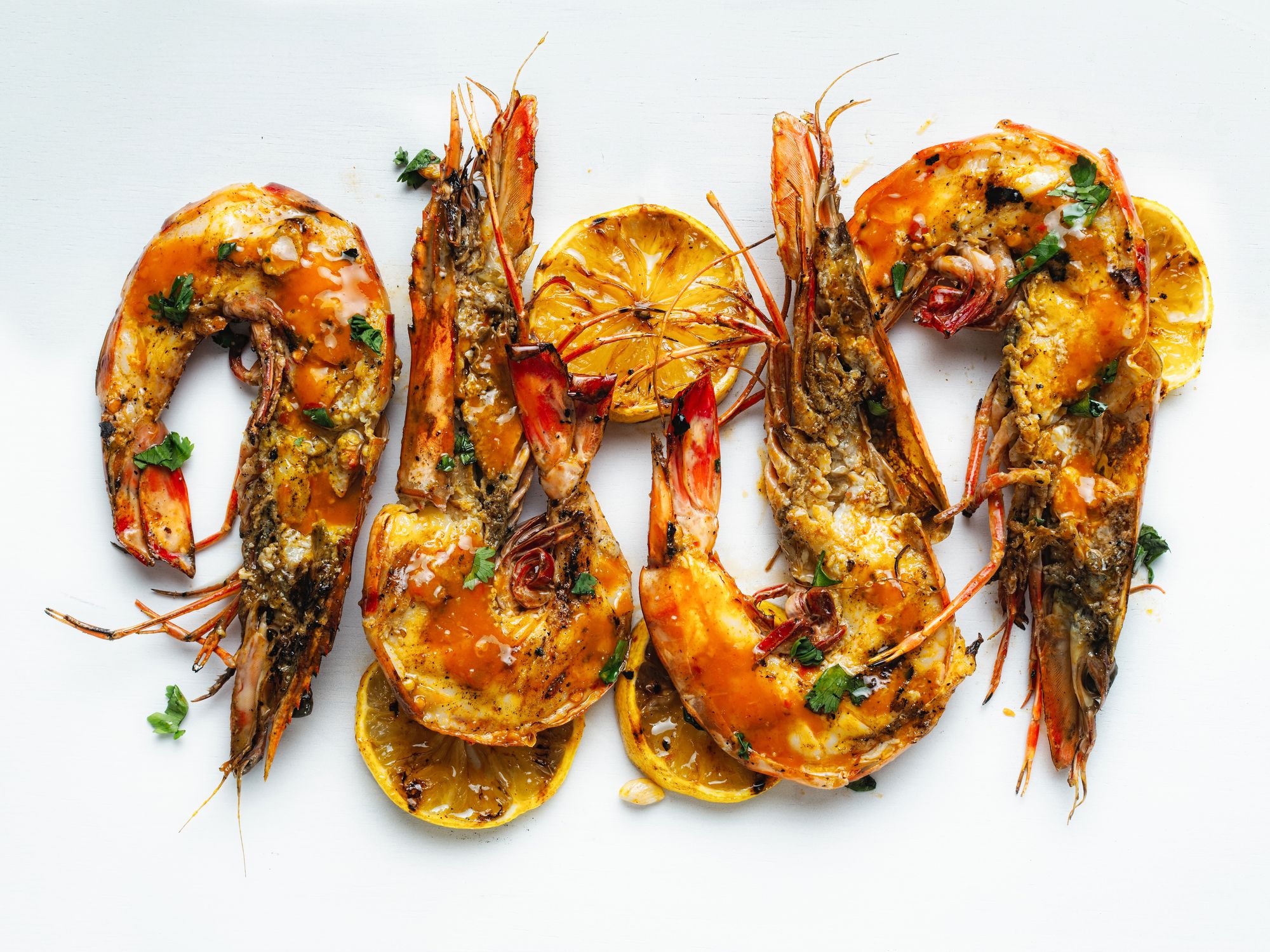 Peri-Peri Prawns with Sweet Potato