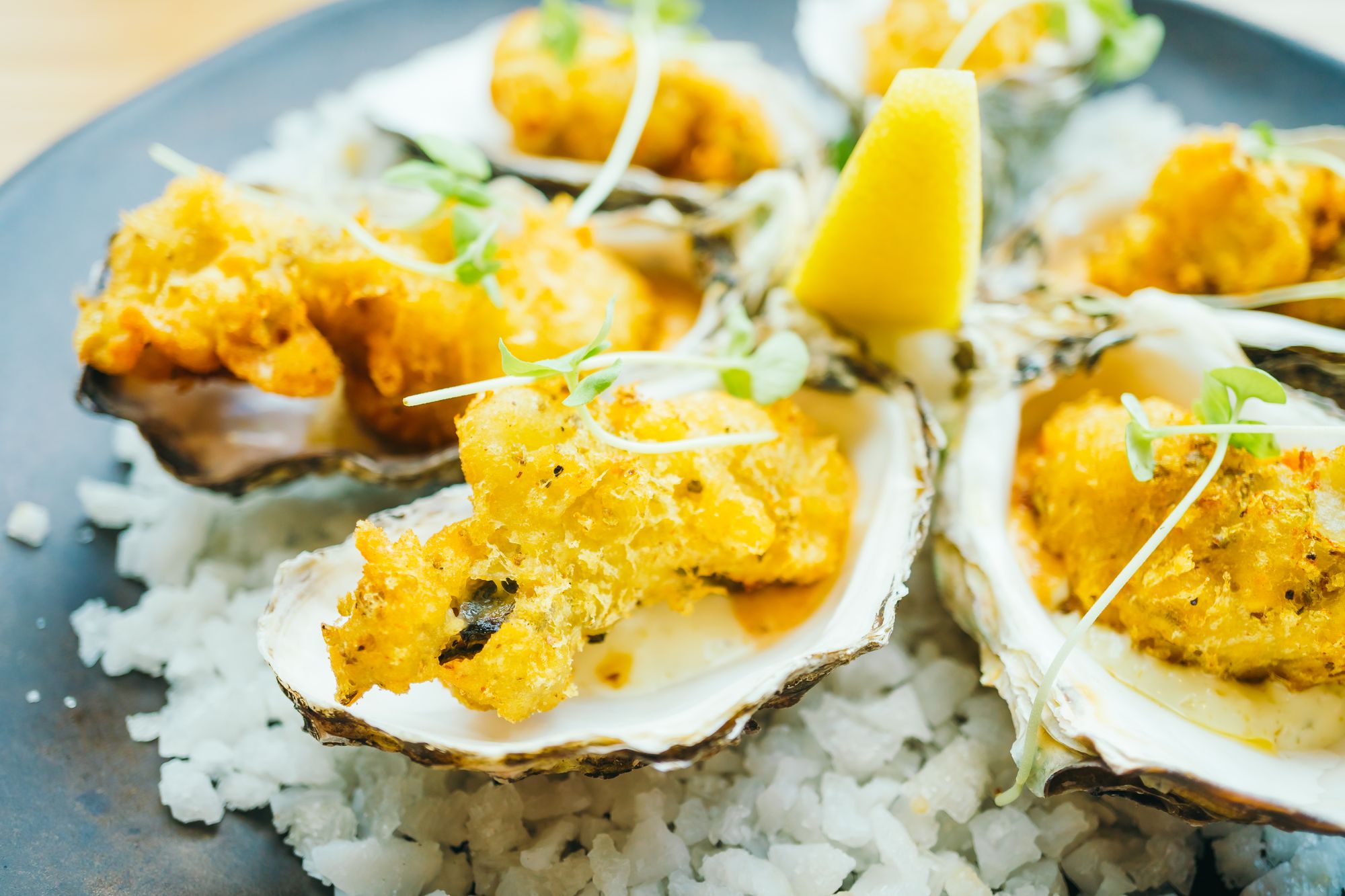 Coconut Crumb Oysters