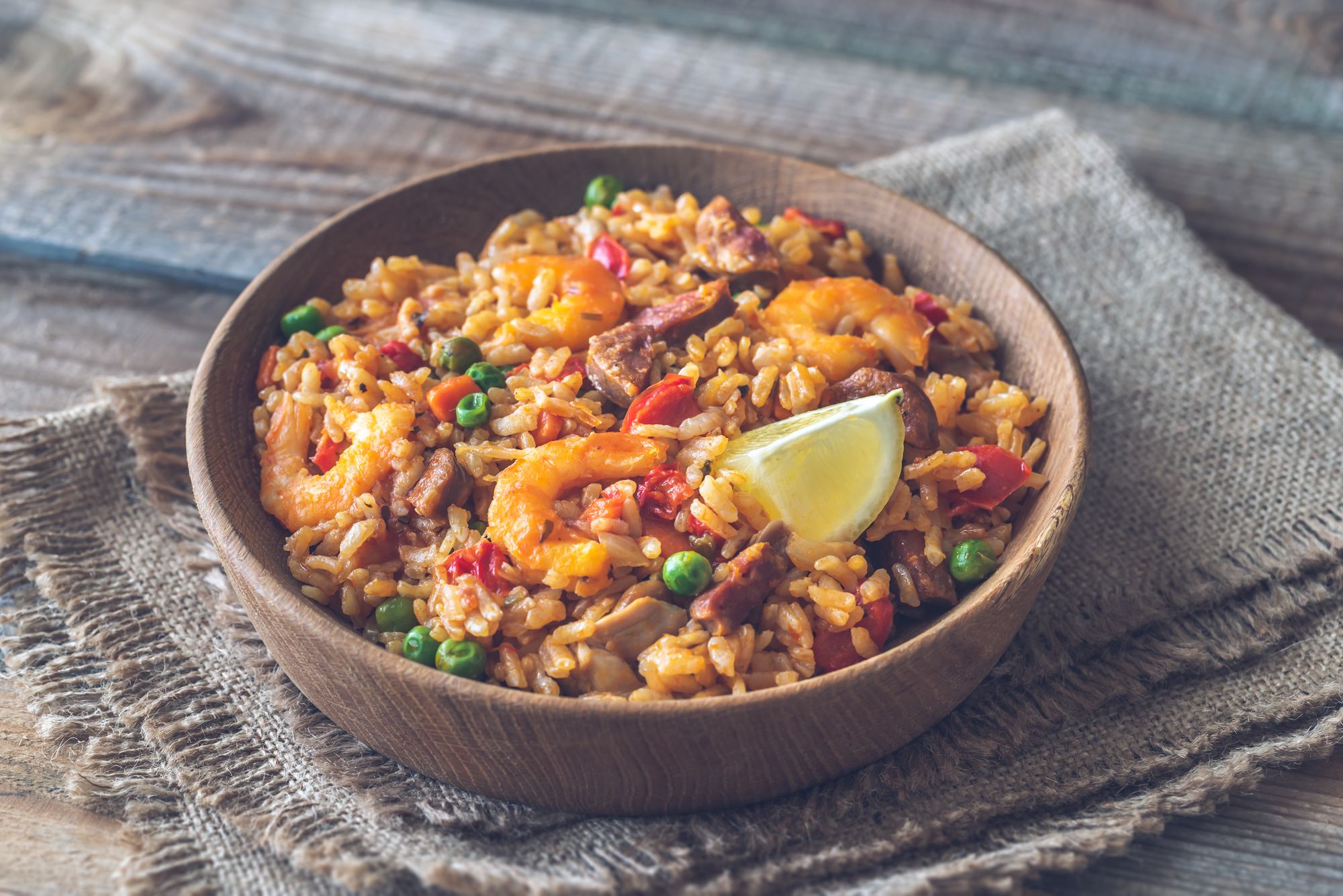 Easy Seafood and Chorizo Rice