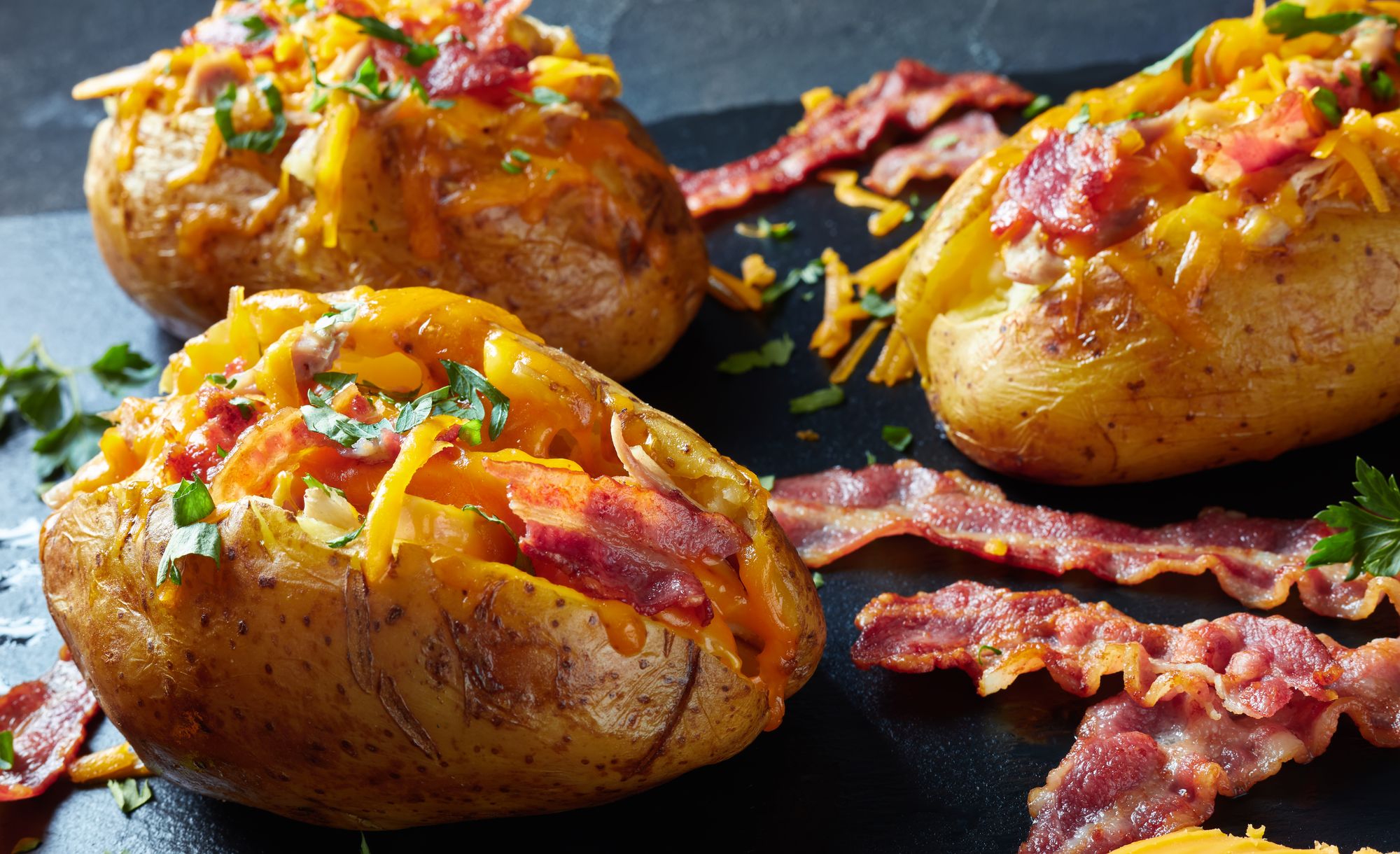 Chicken, Leek and Bacon Jacket Potato
