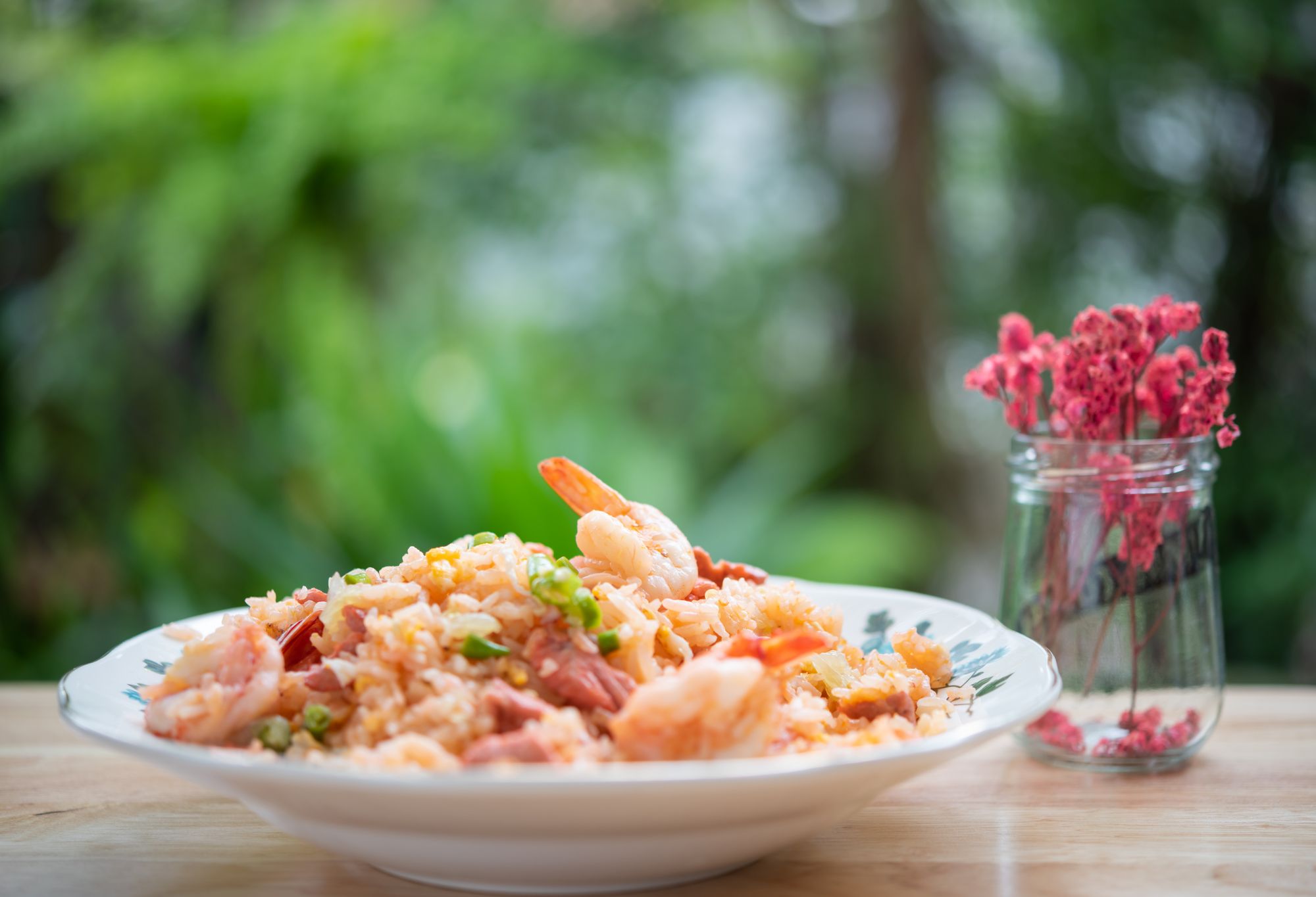 Thai-Style Fried Rice with Prawns