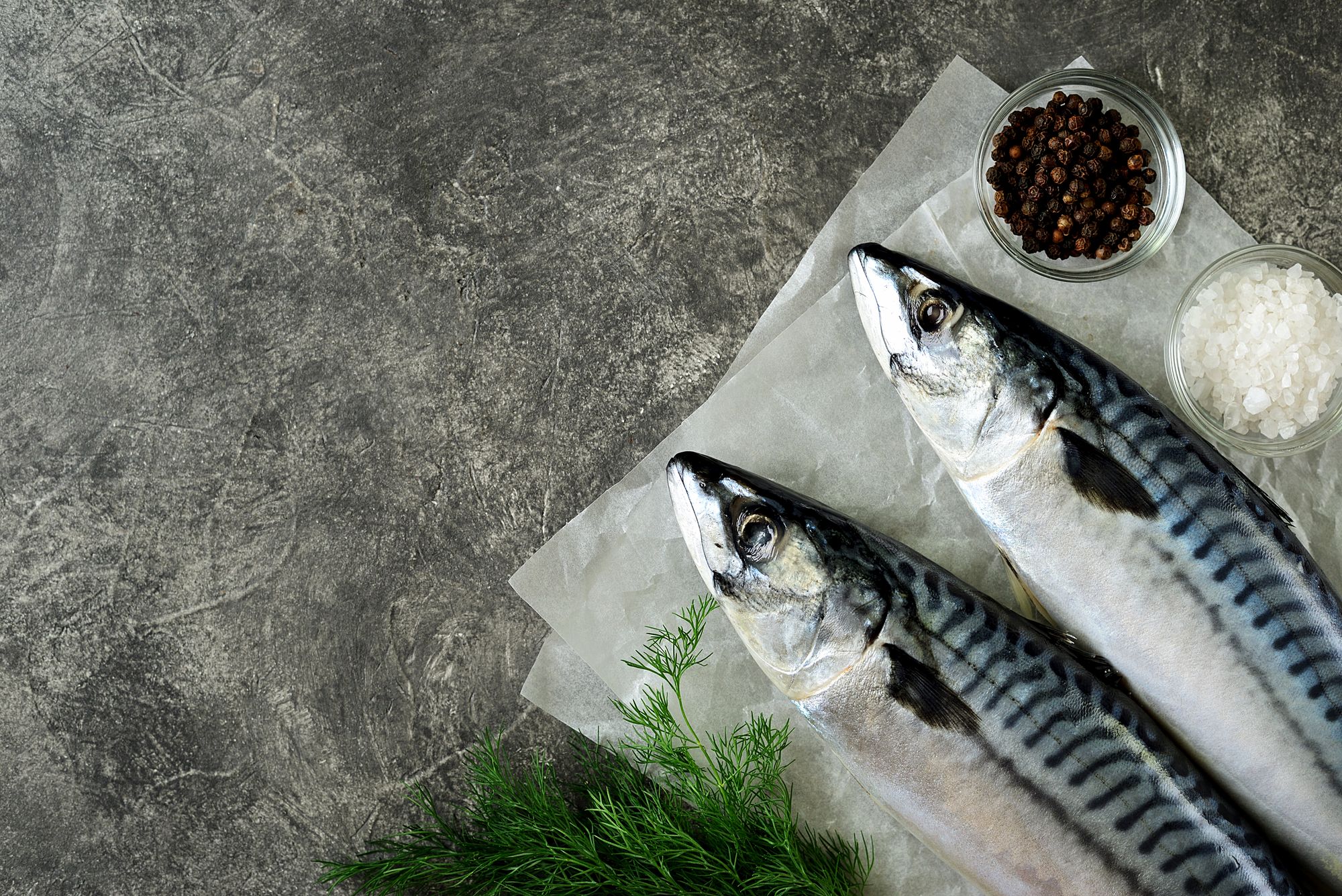 Mackerel with Roast Rhubarb