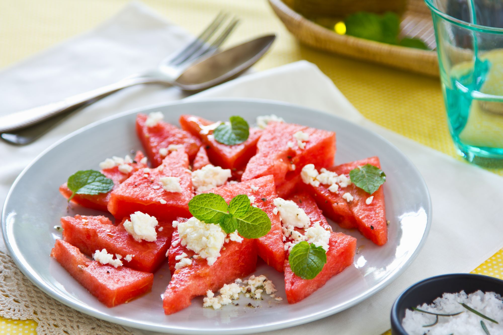 Feta and Watermelon Salad