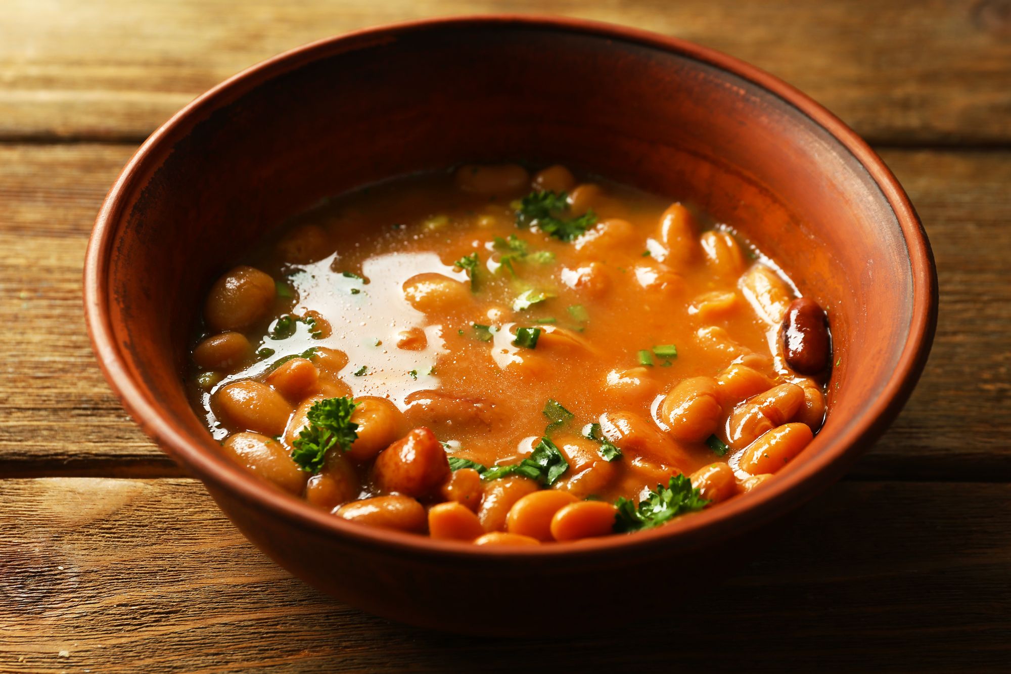 Quick Mexican Bean Soup
