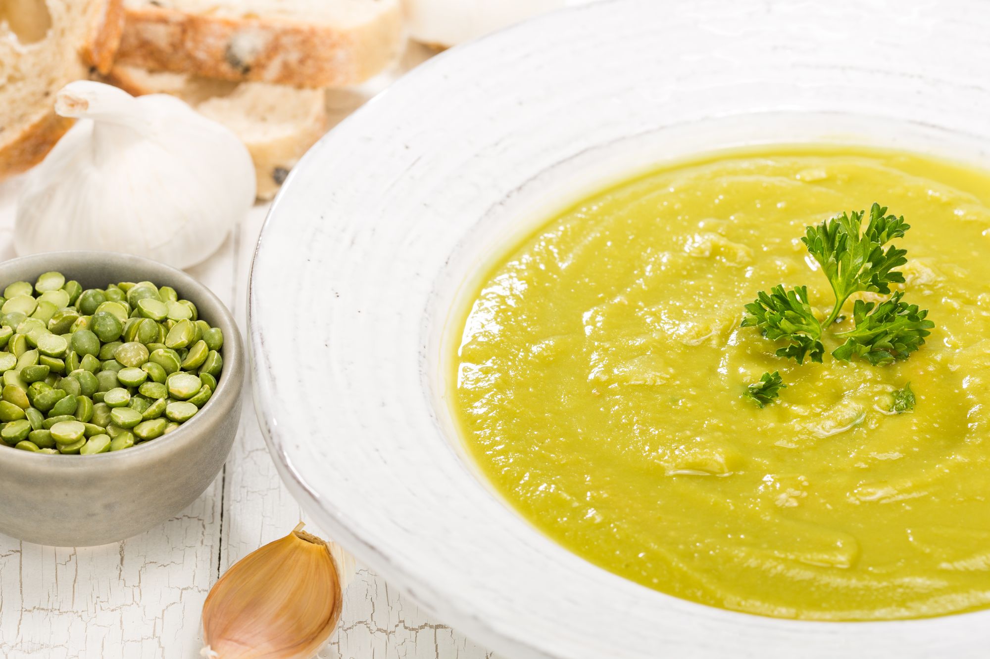 Thai Coconut and Split Pea Soup