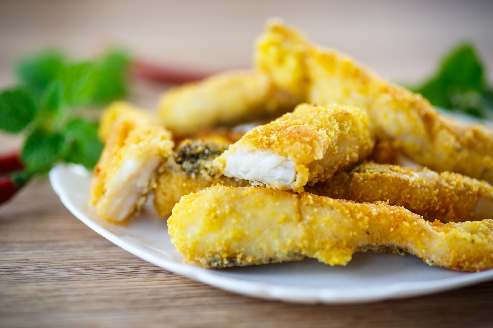 Crispy Cod with Garlic Butter