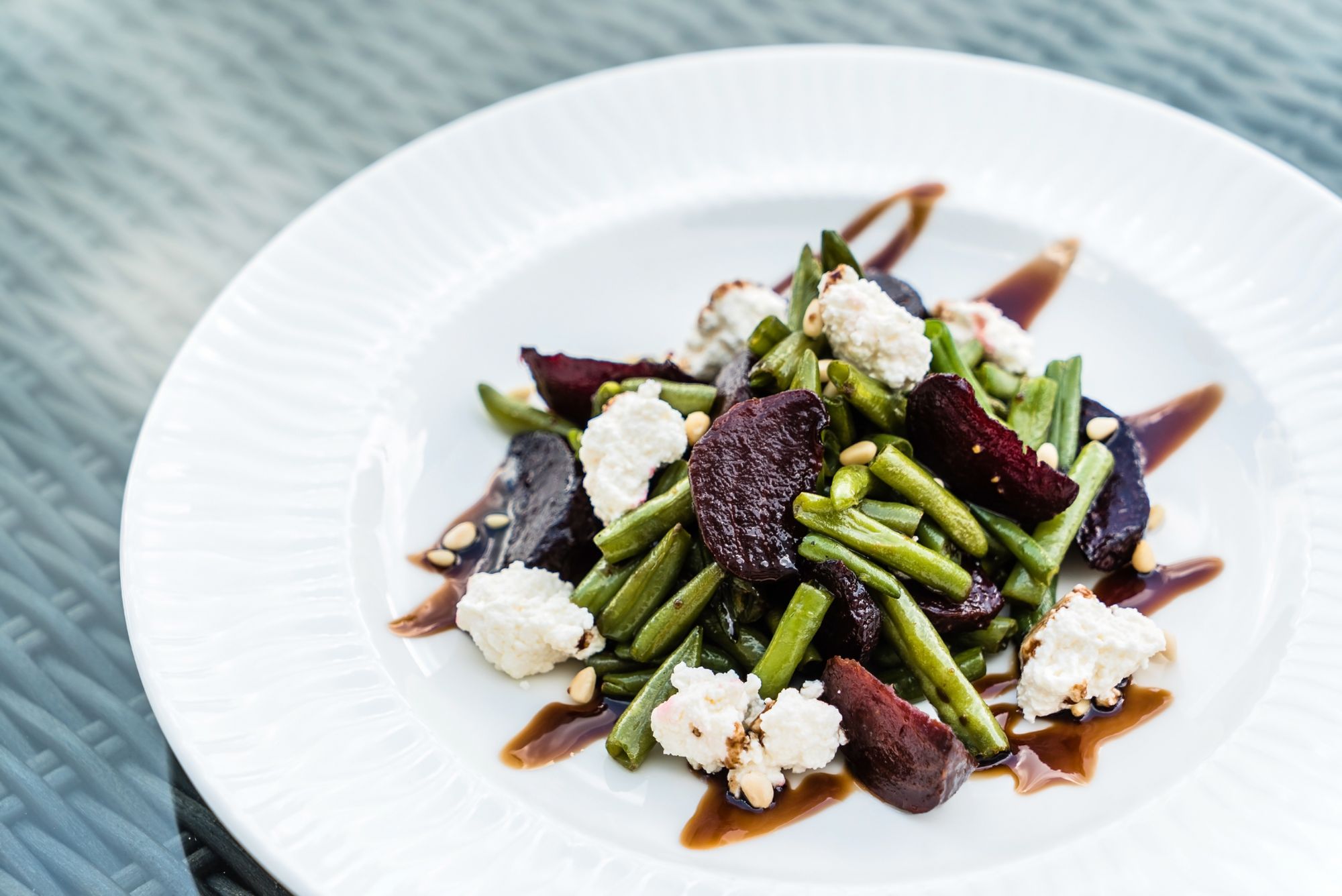 Beetroot, Walnut and Goats’ Cheese Salad