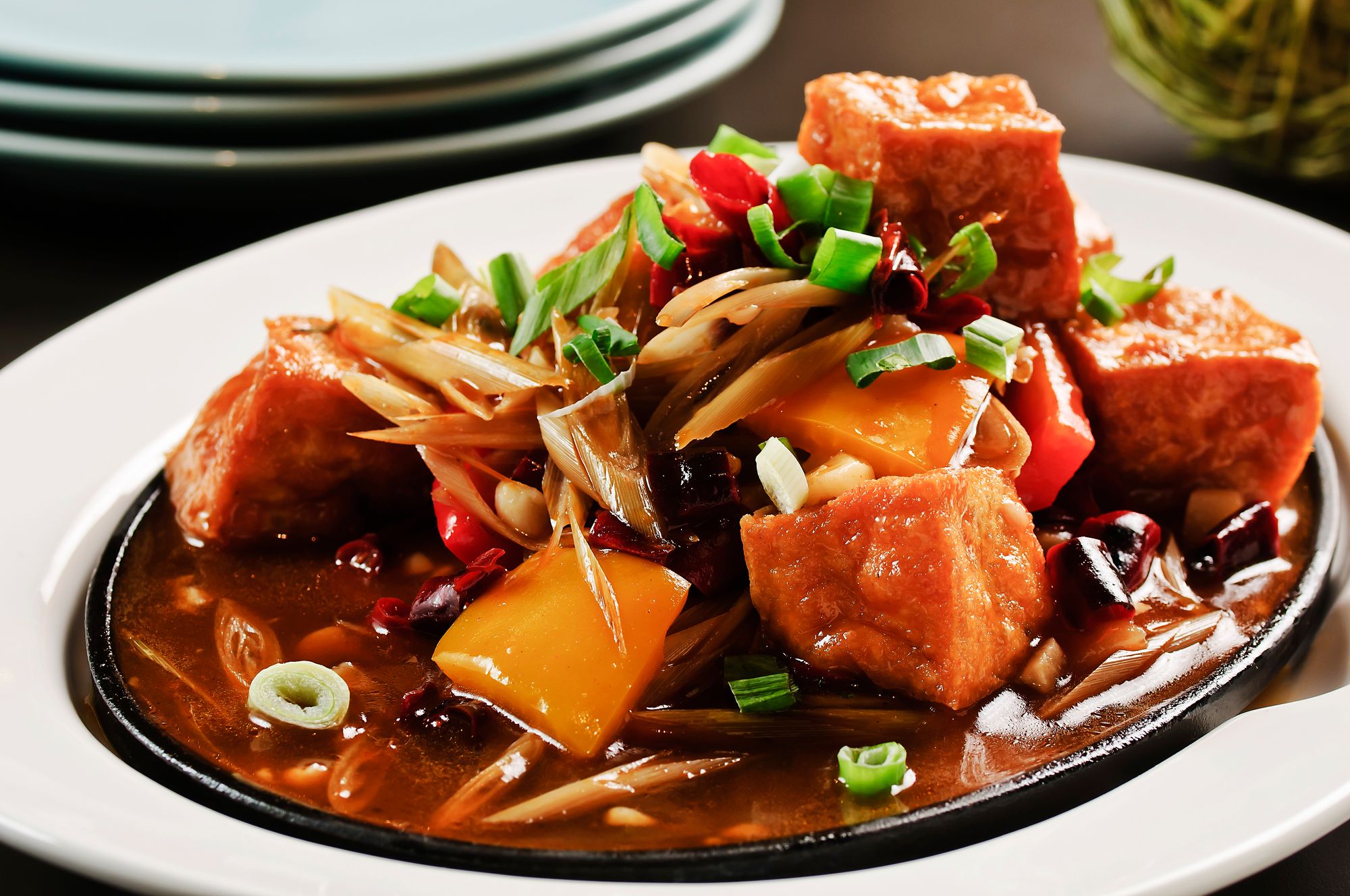 Korean Braised Tofu