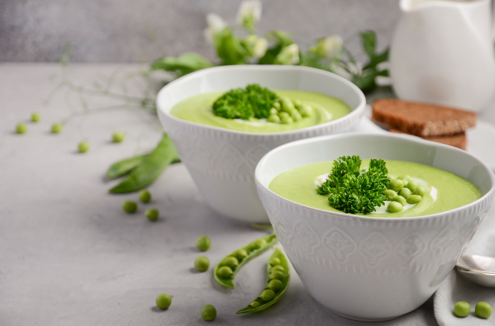 Pea and Parsley Soup