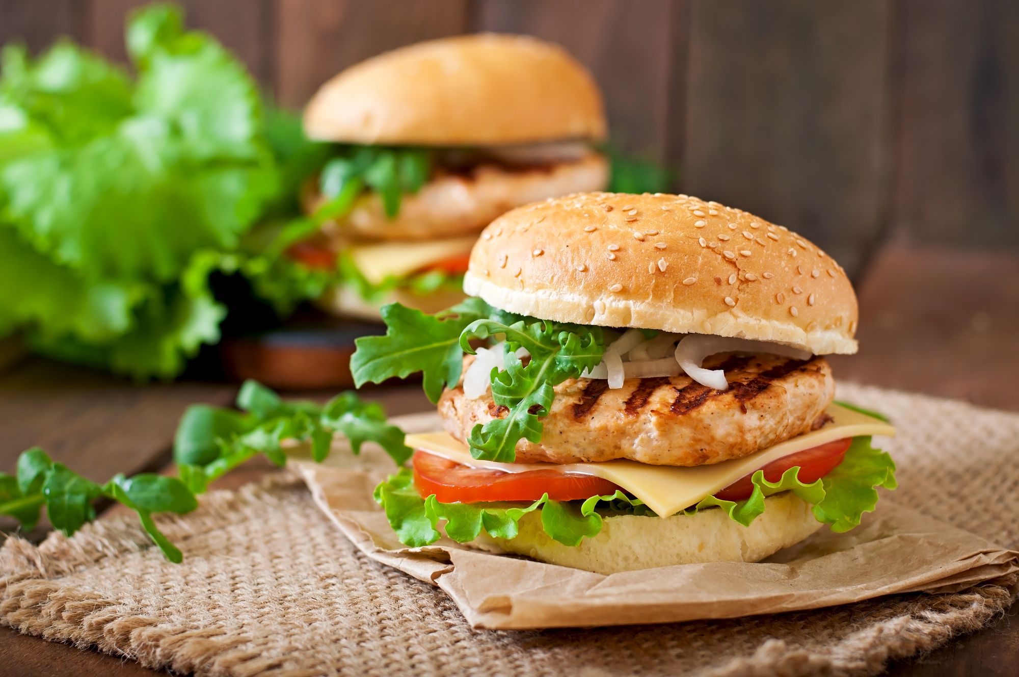 Chicken Tikka Burgers