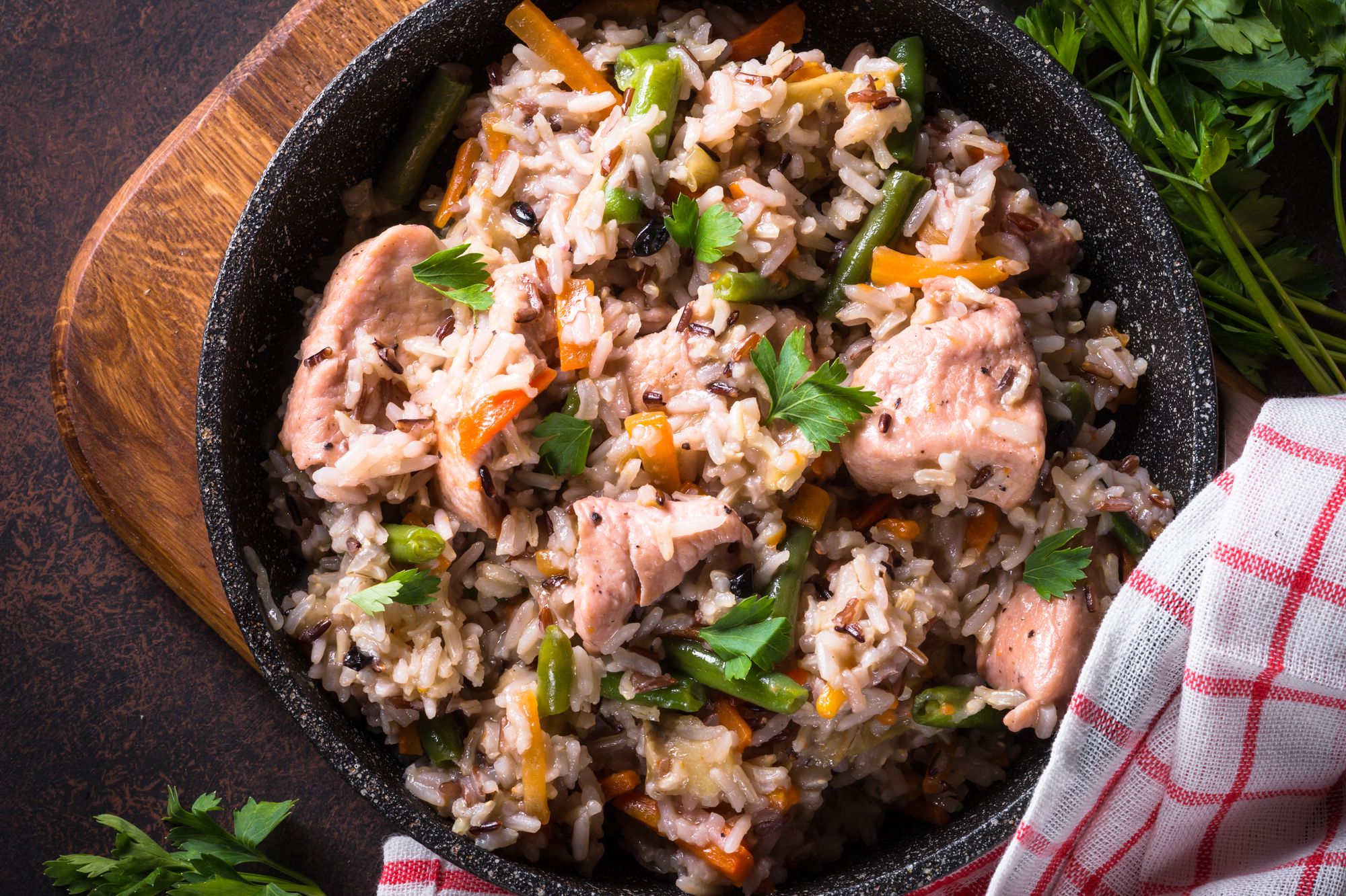Spicy Turkey Rice