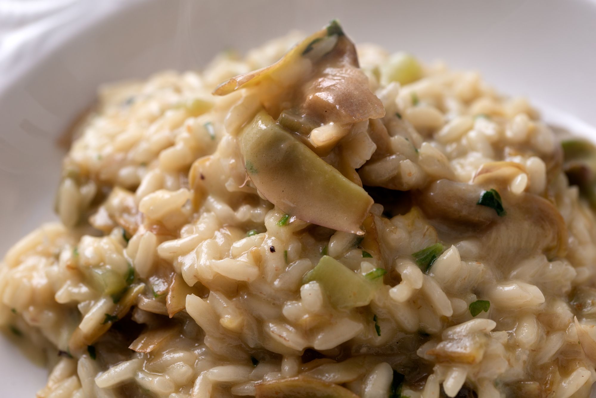 No-Stir Asparagus and Artichoke Risotto