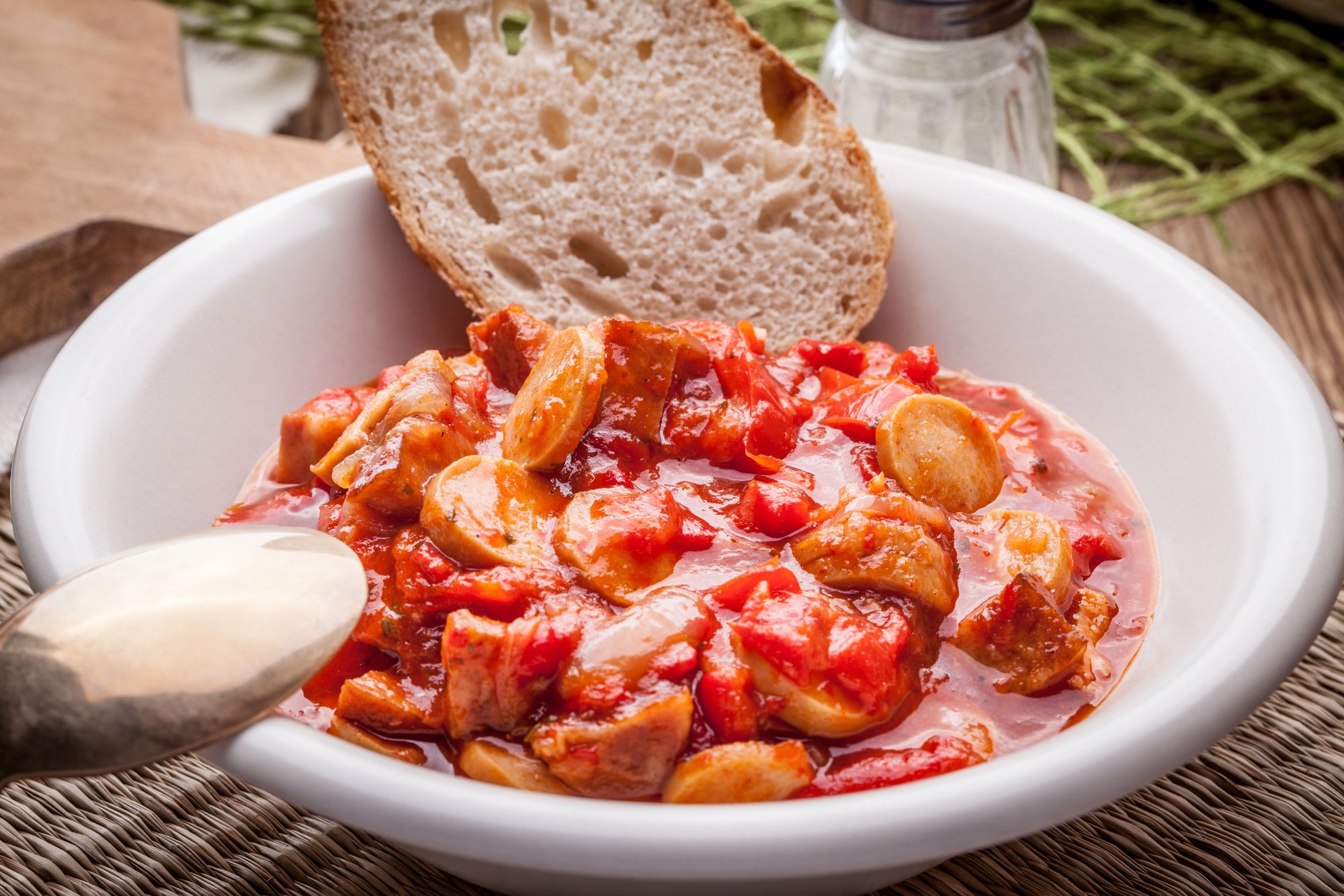 Chorizo, Sherry and Sausage Casserole
