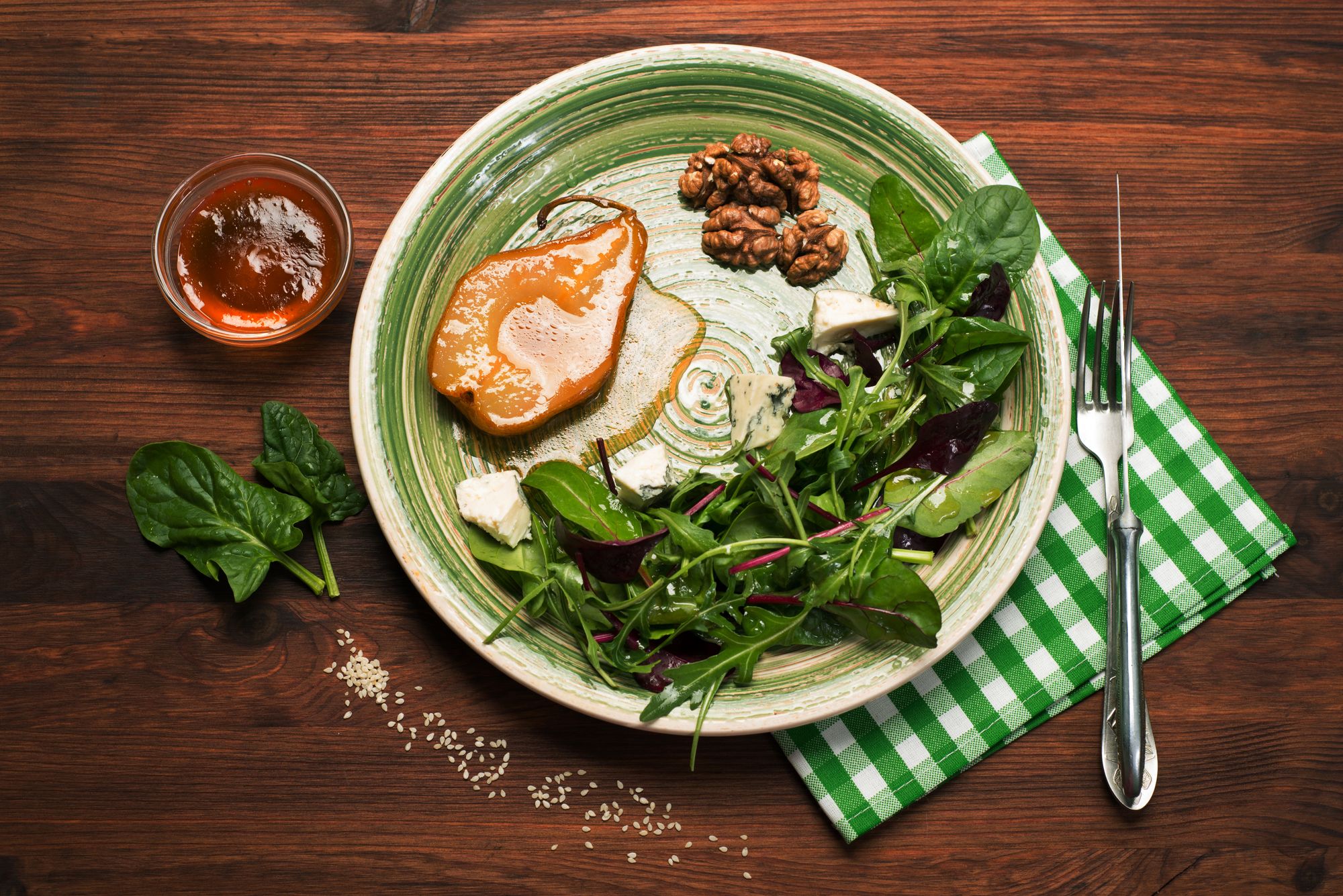 Smoked Venison
and Blue Cheese Salad
