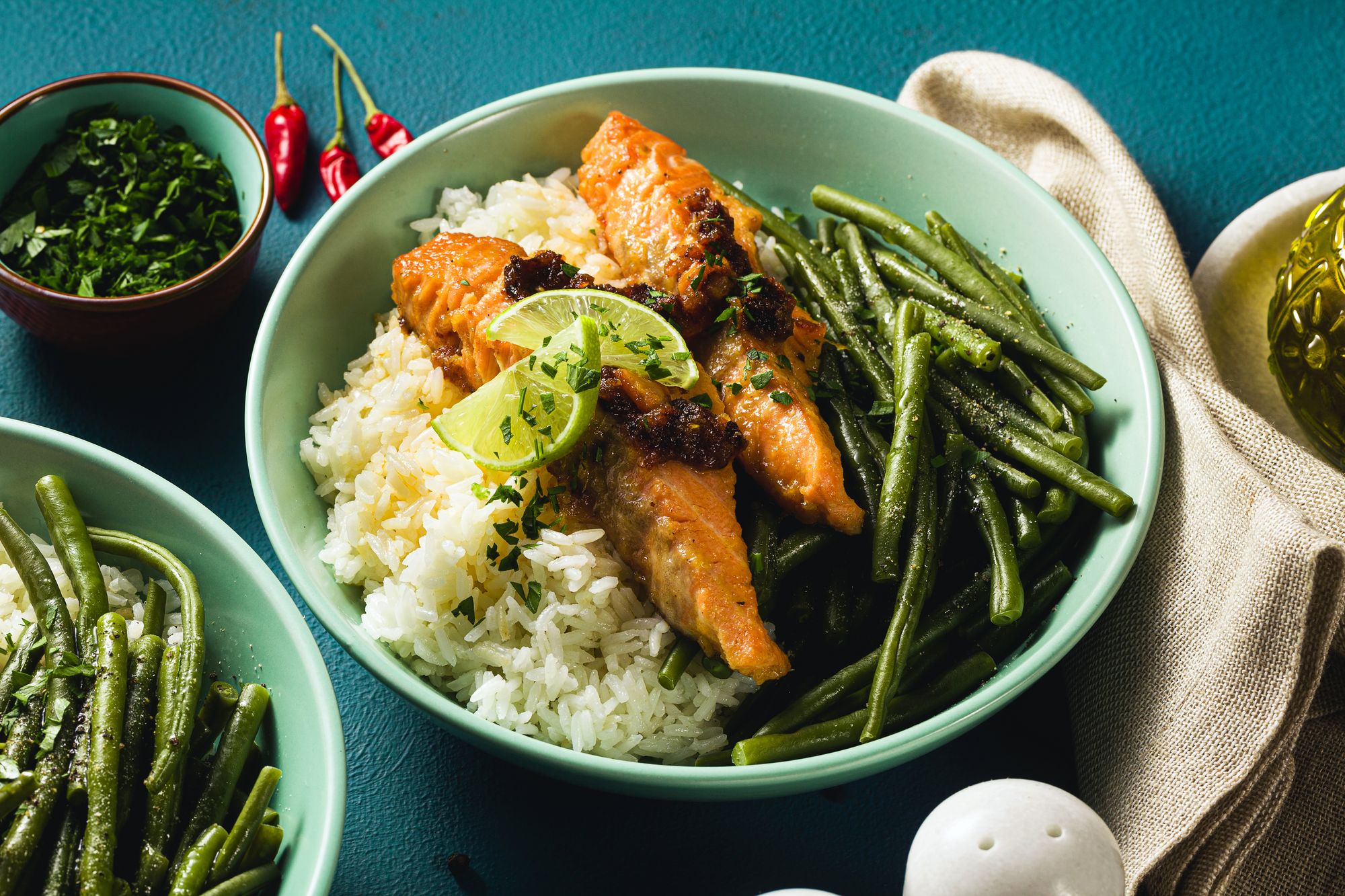 Easy Thai-Style Poached Salmon