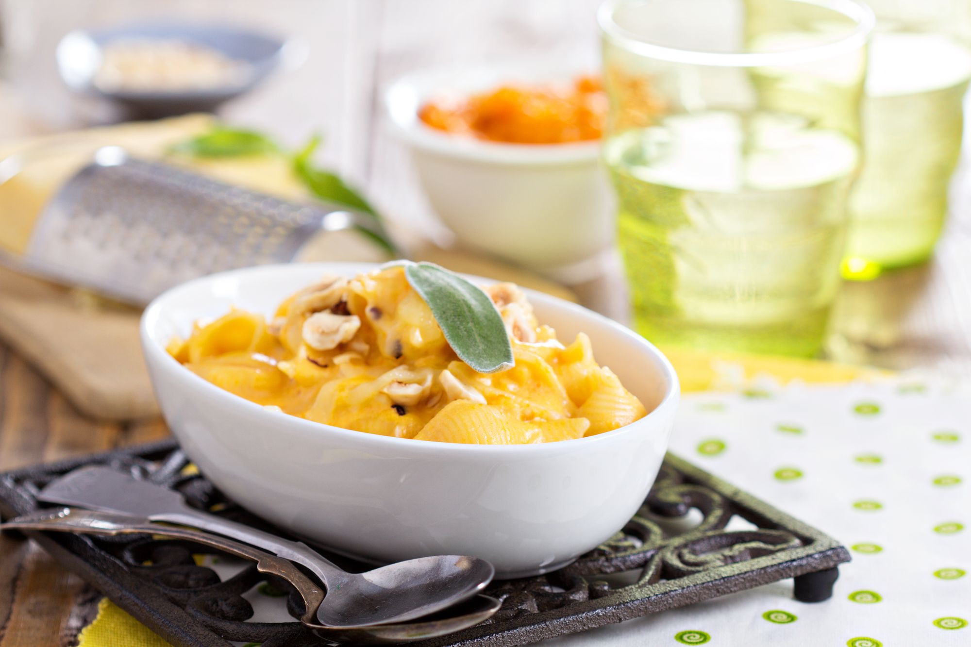 Sage and Butternut
Squash Macaroni