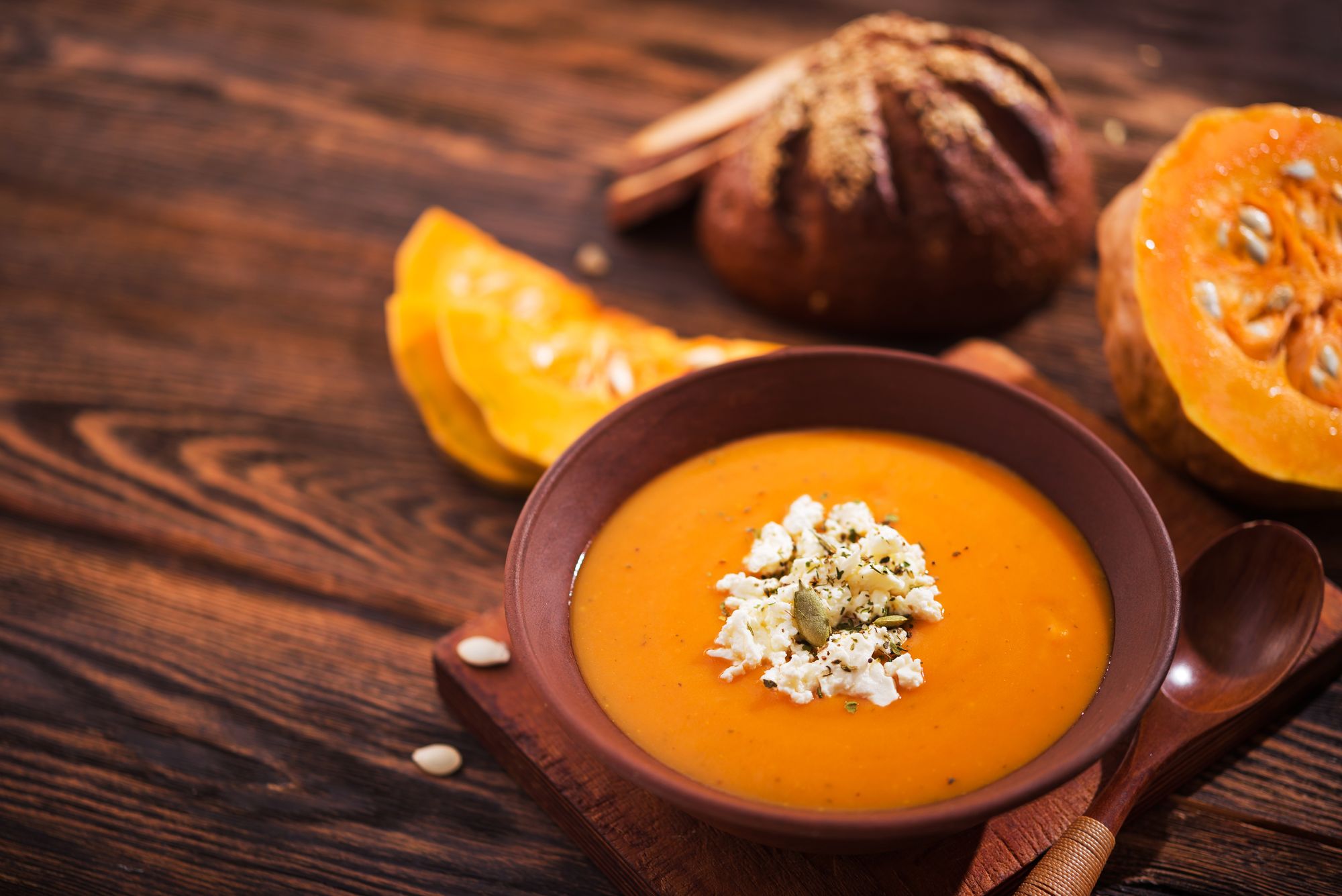 Pumpkin and Porcini Soup