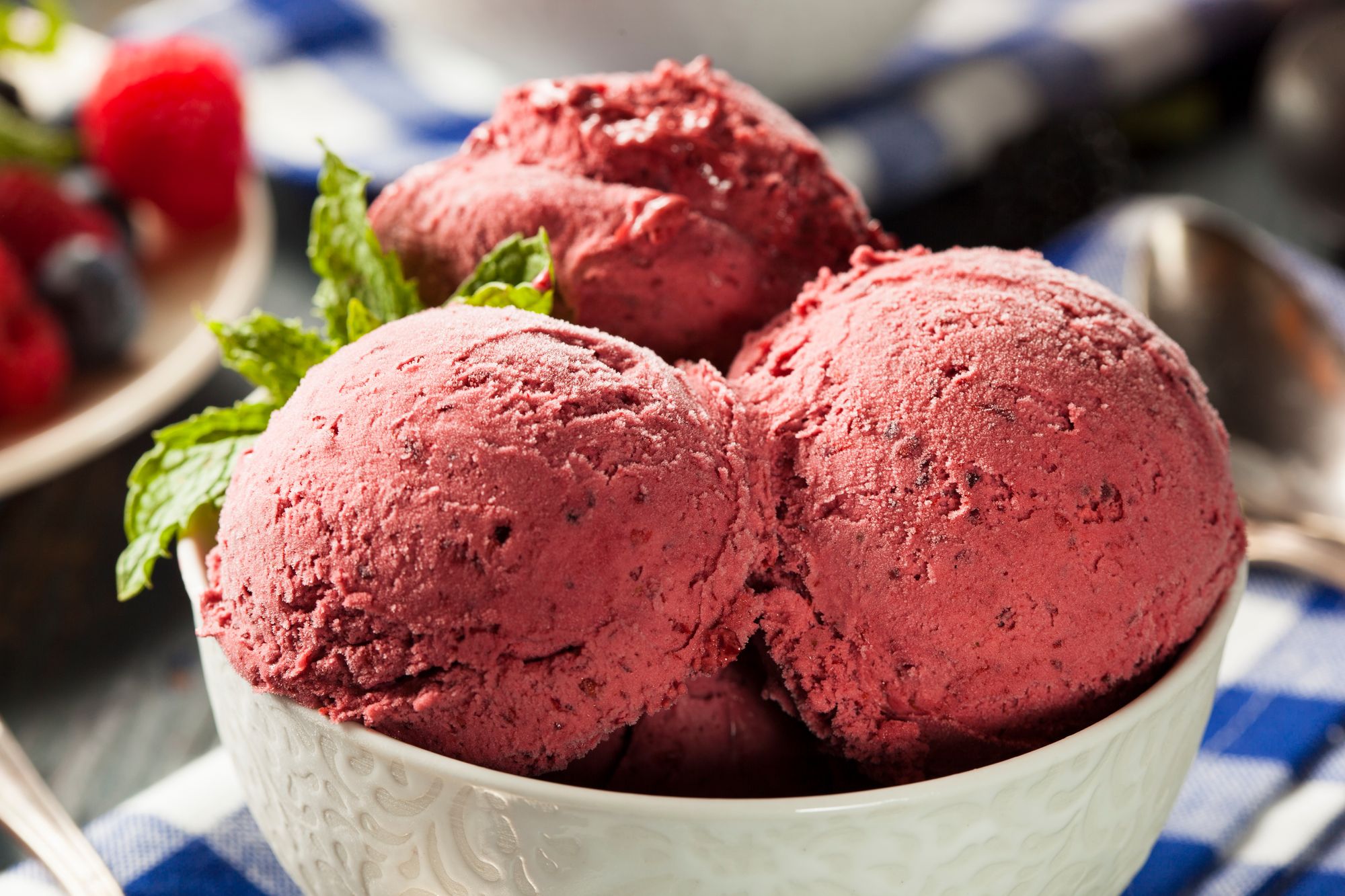 Perfect Blackberry Sorbet