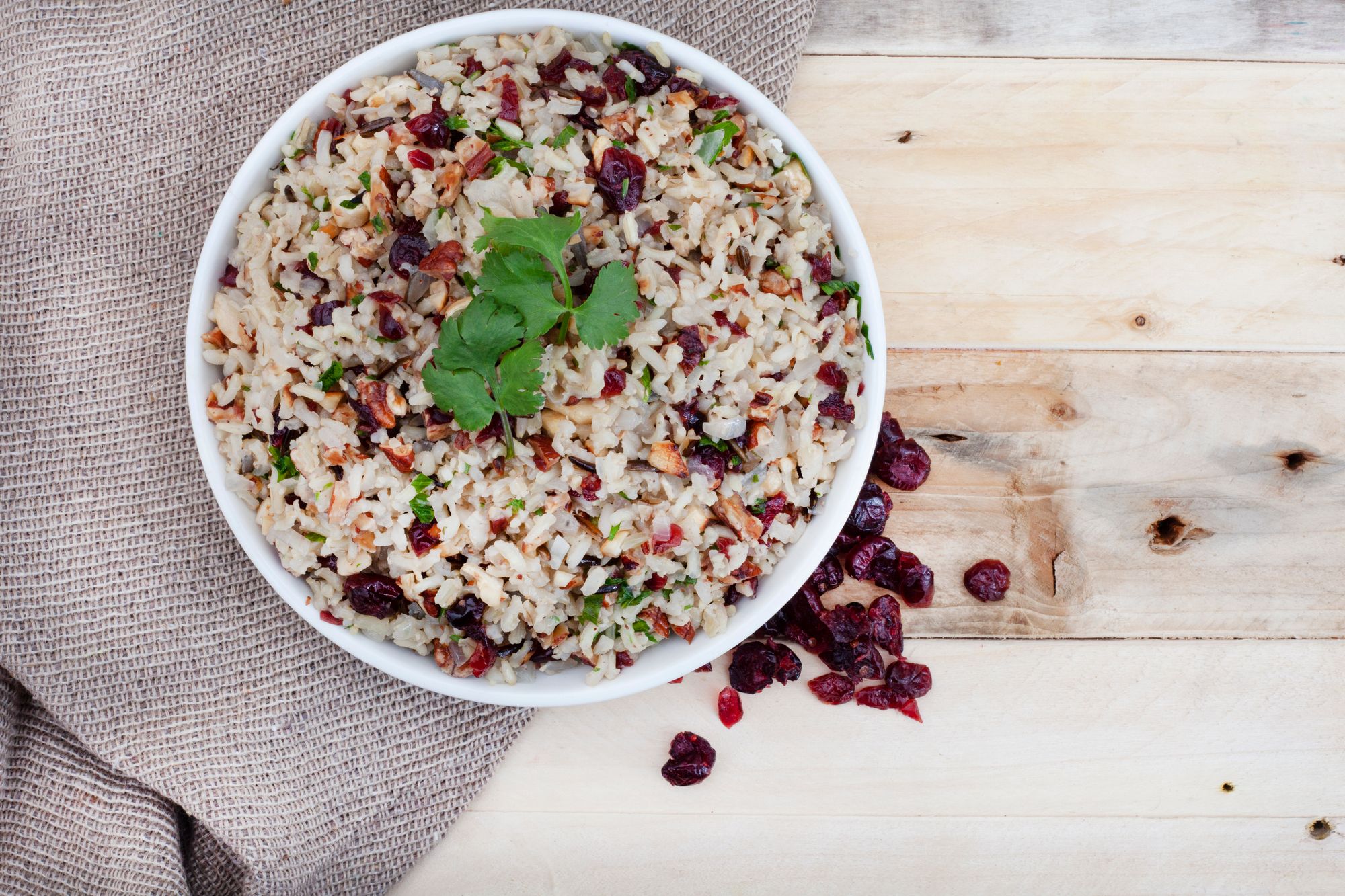 Wild Rice and Berry Salad