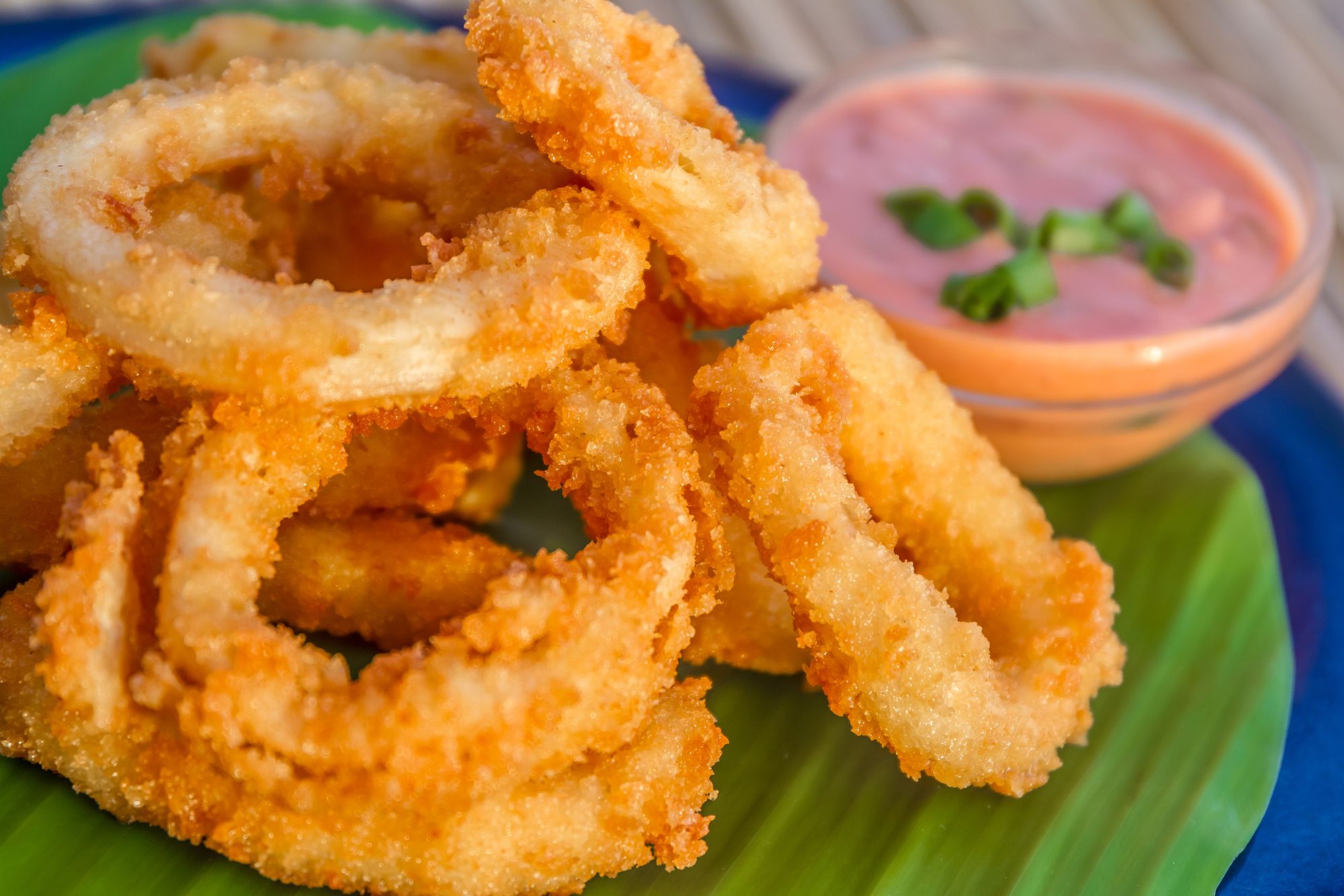 Crispy Squid with Harissa Mayo