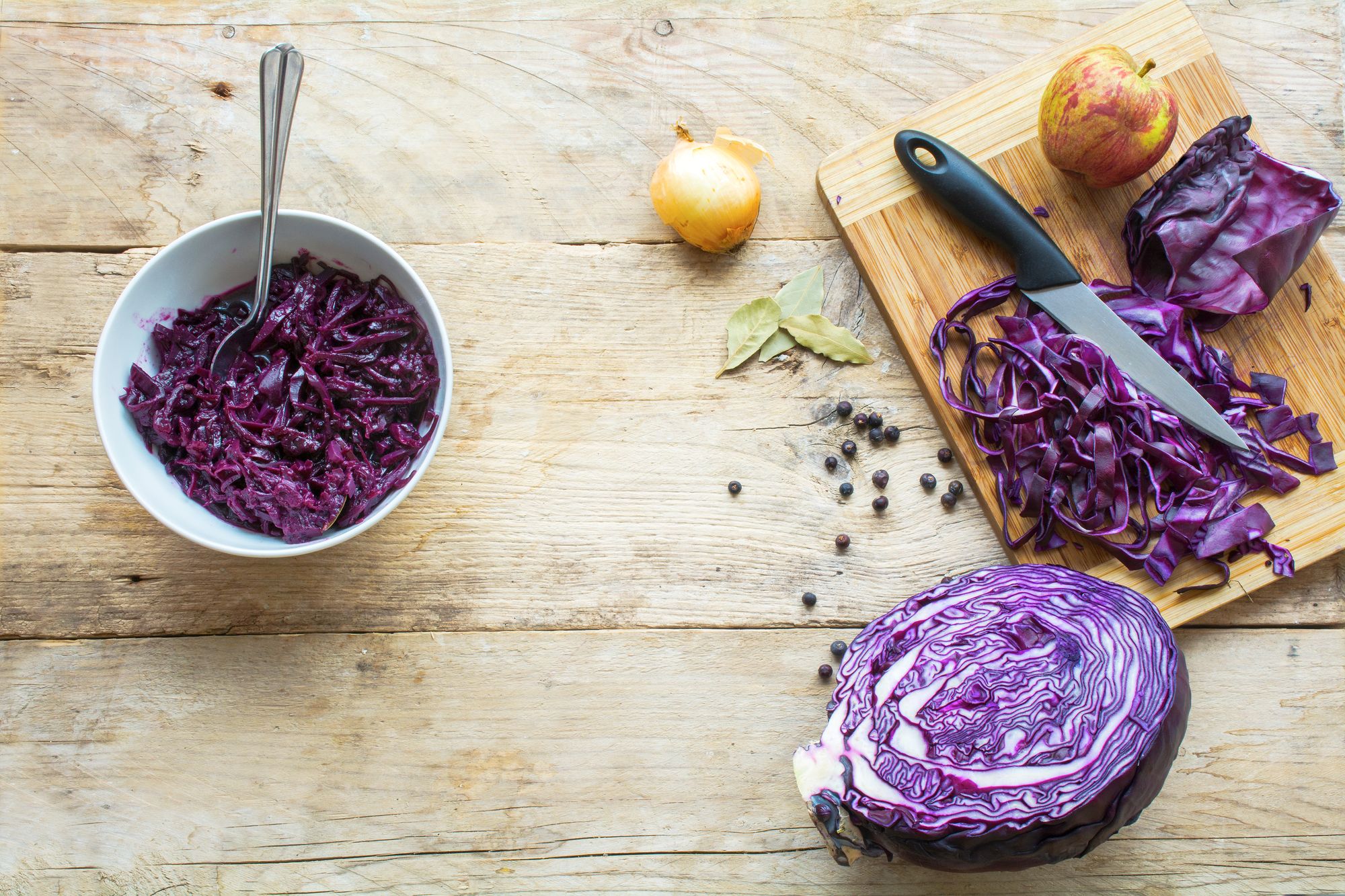 Christmas Red Cabbage Side