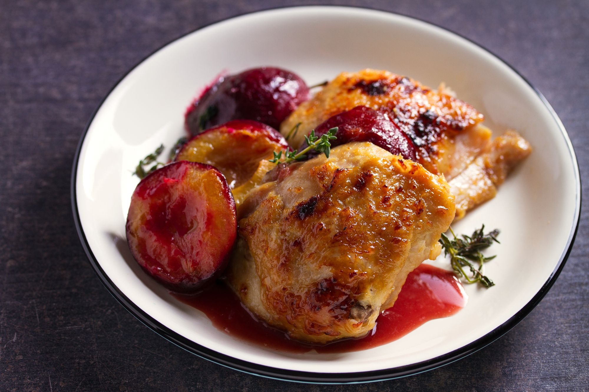 Chinese Duck with Plums