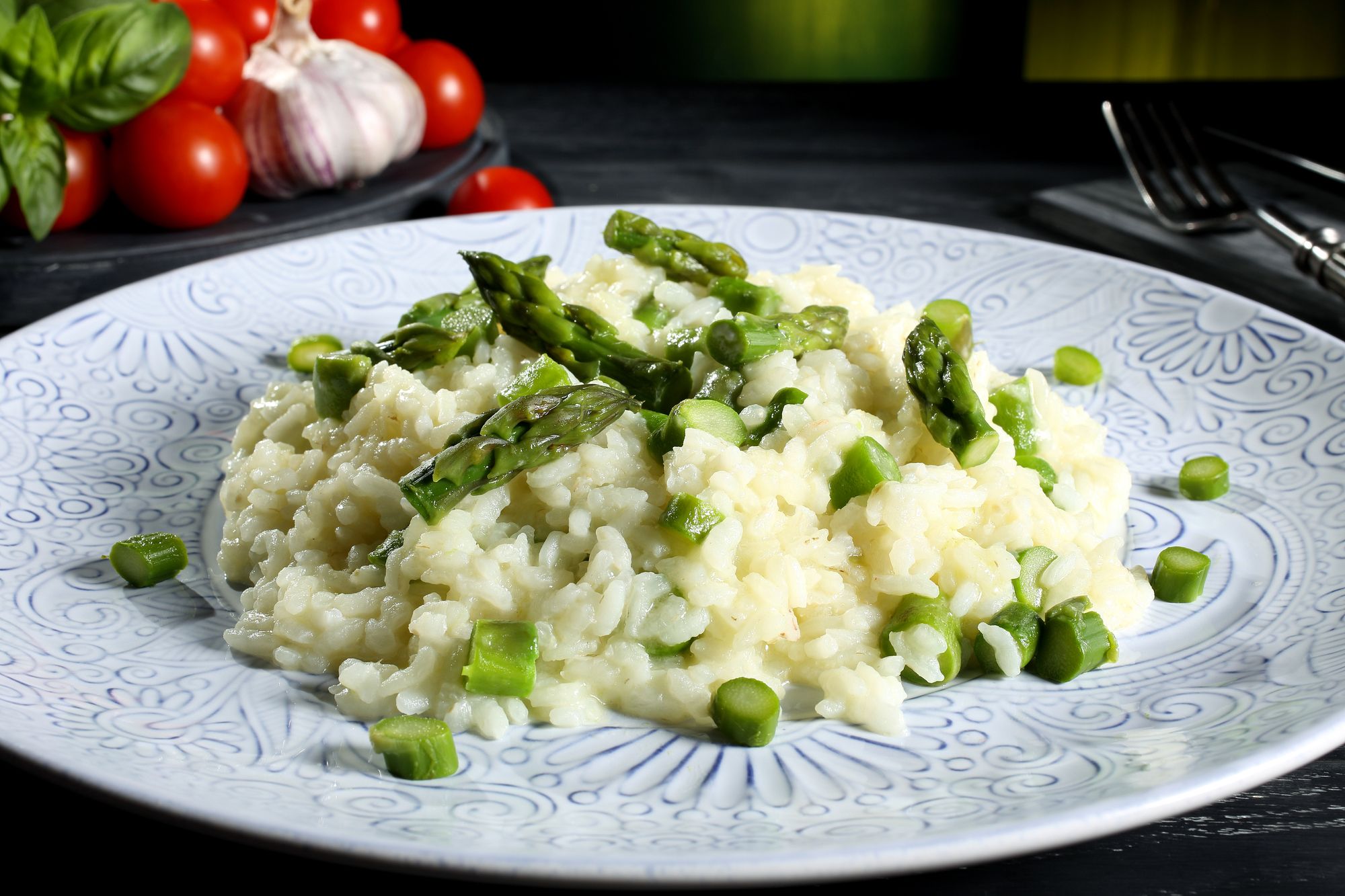 Lemon and Asparagus Rice
