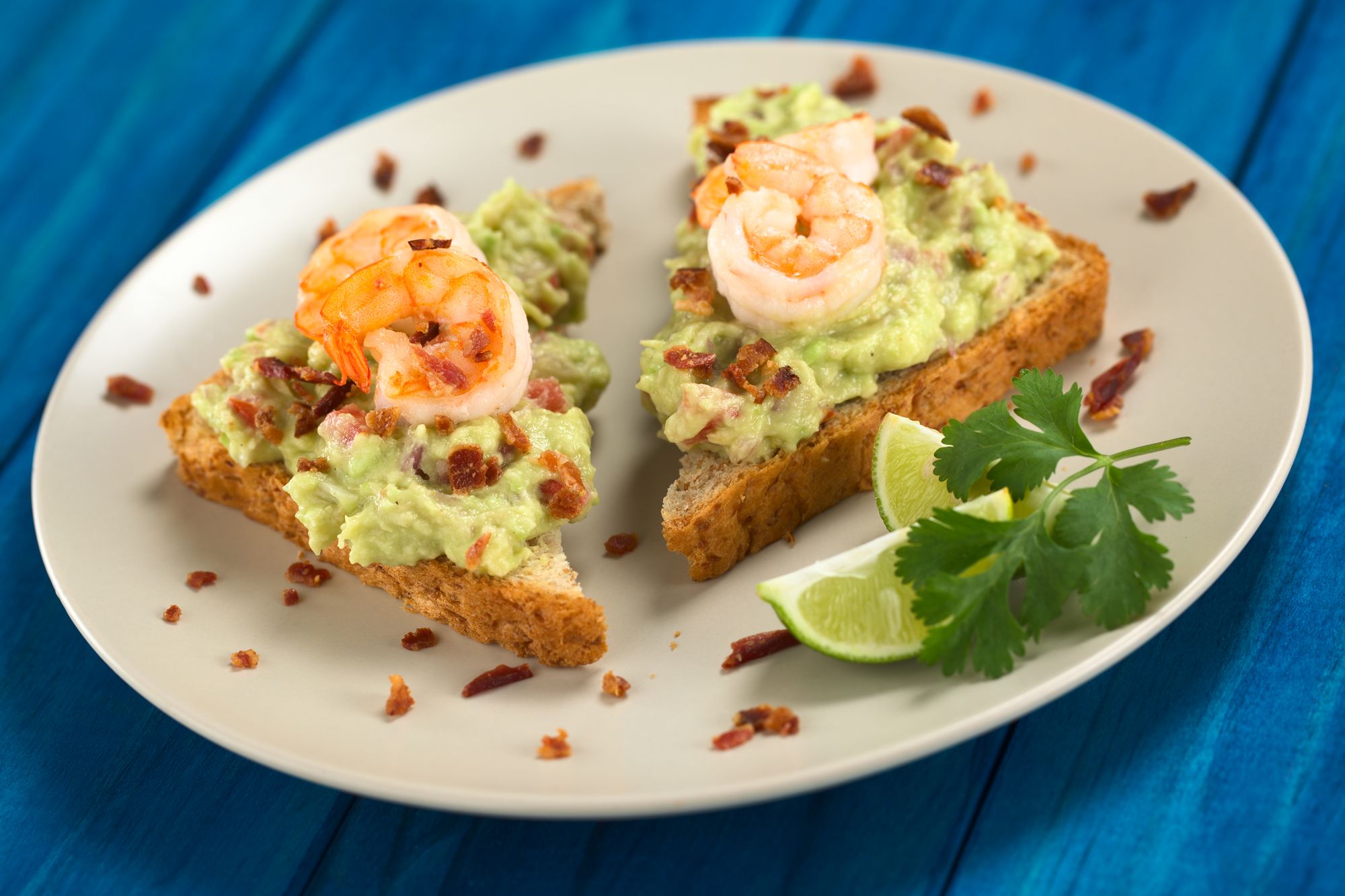 Crayfish and Avocado Toast