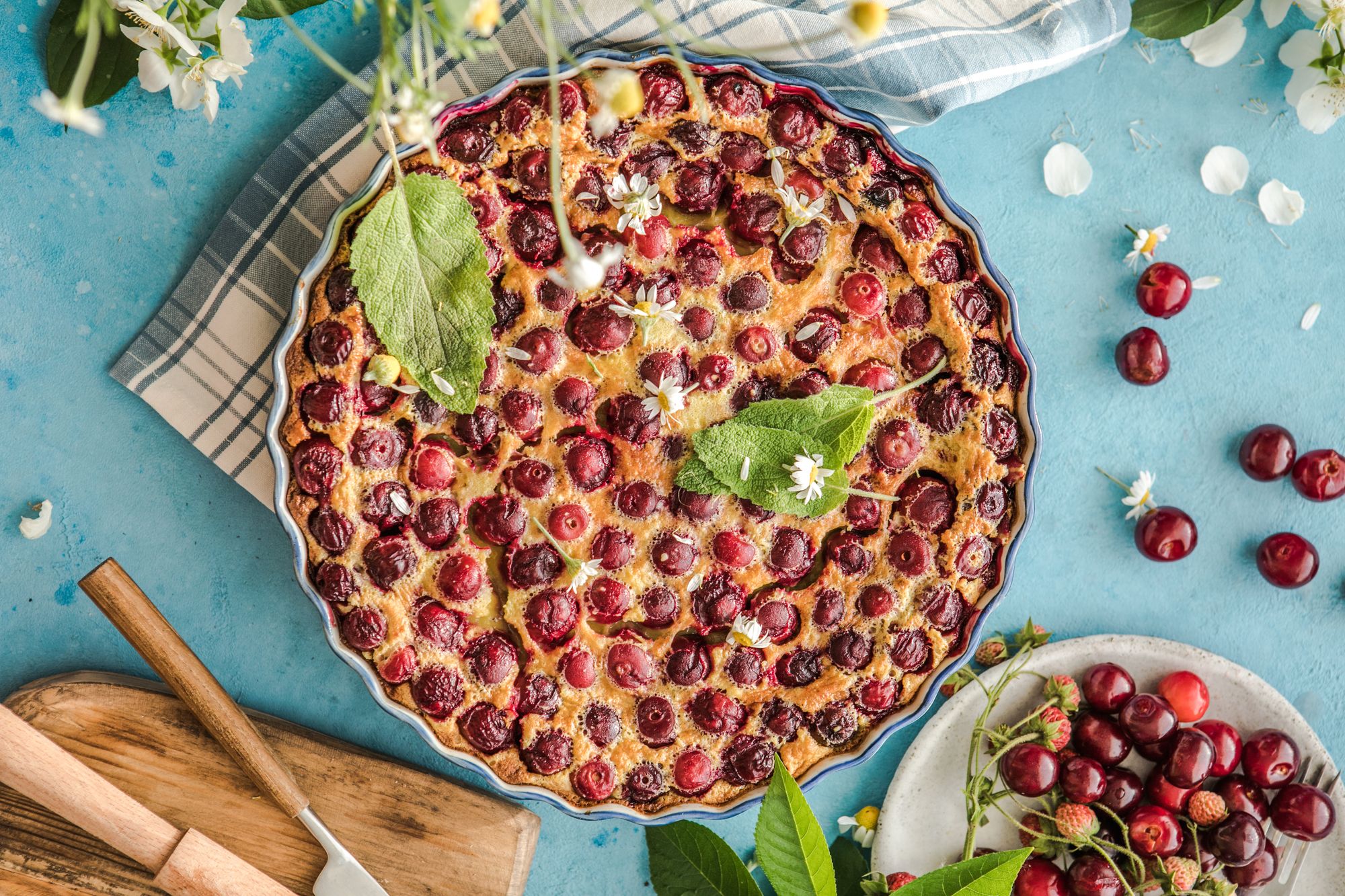 Classic Cherry Clafoutis