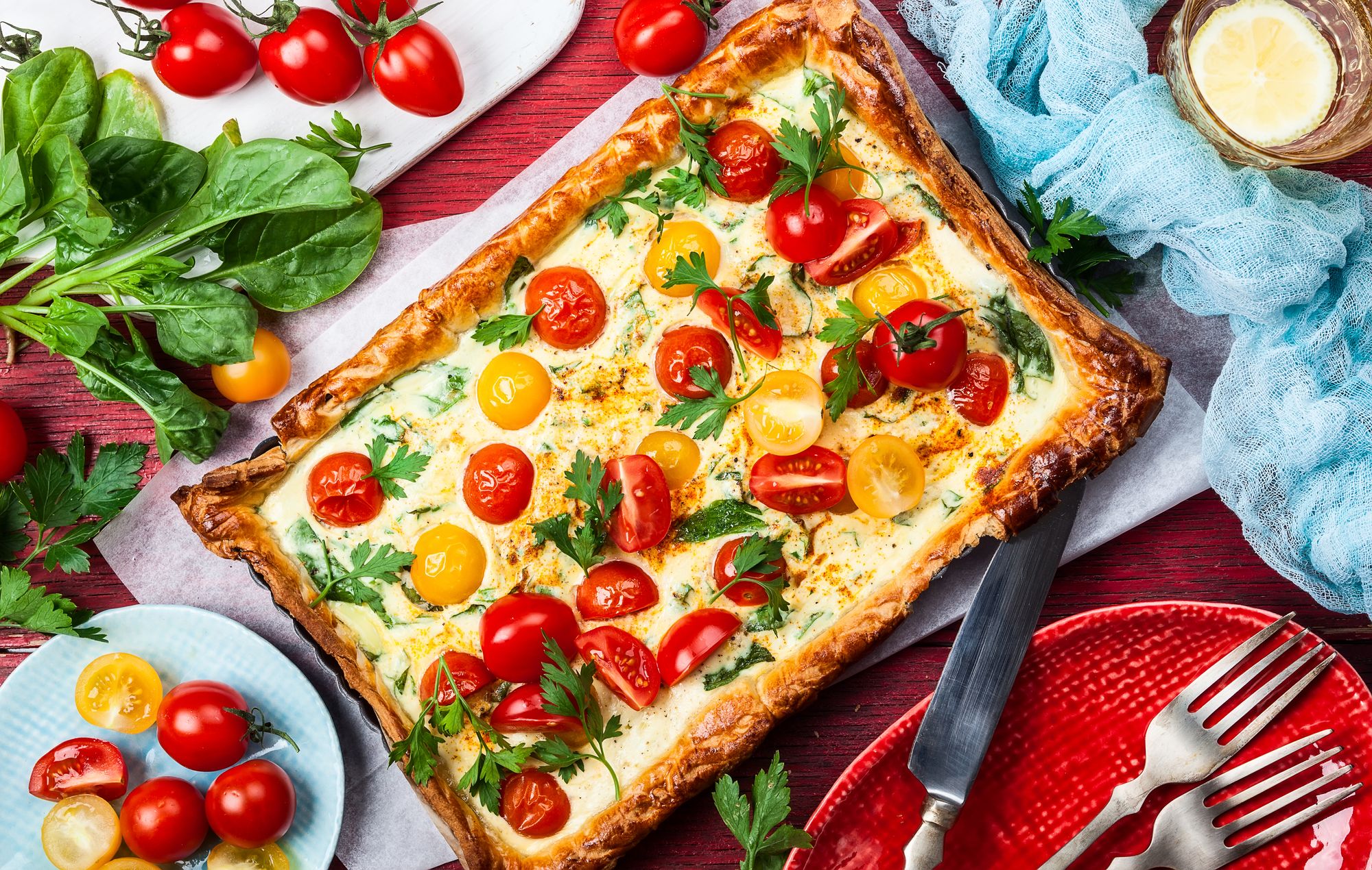 Easy Ricotta Tart