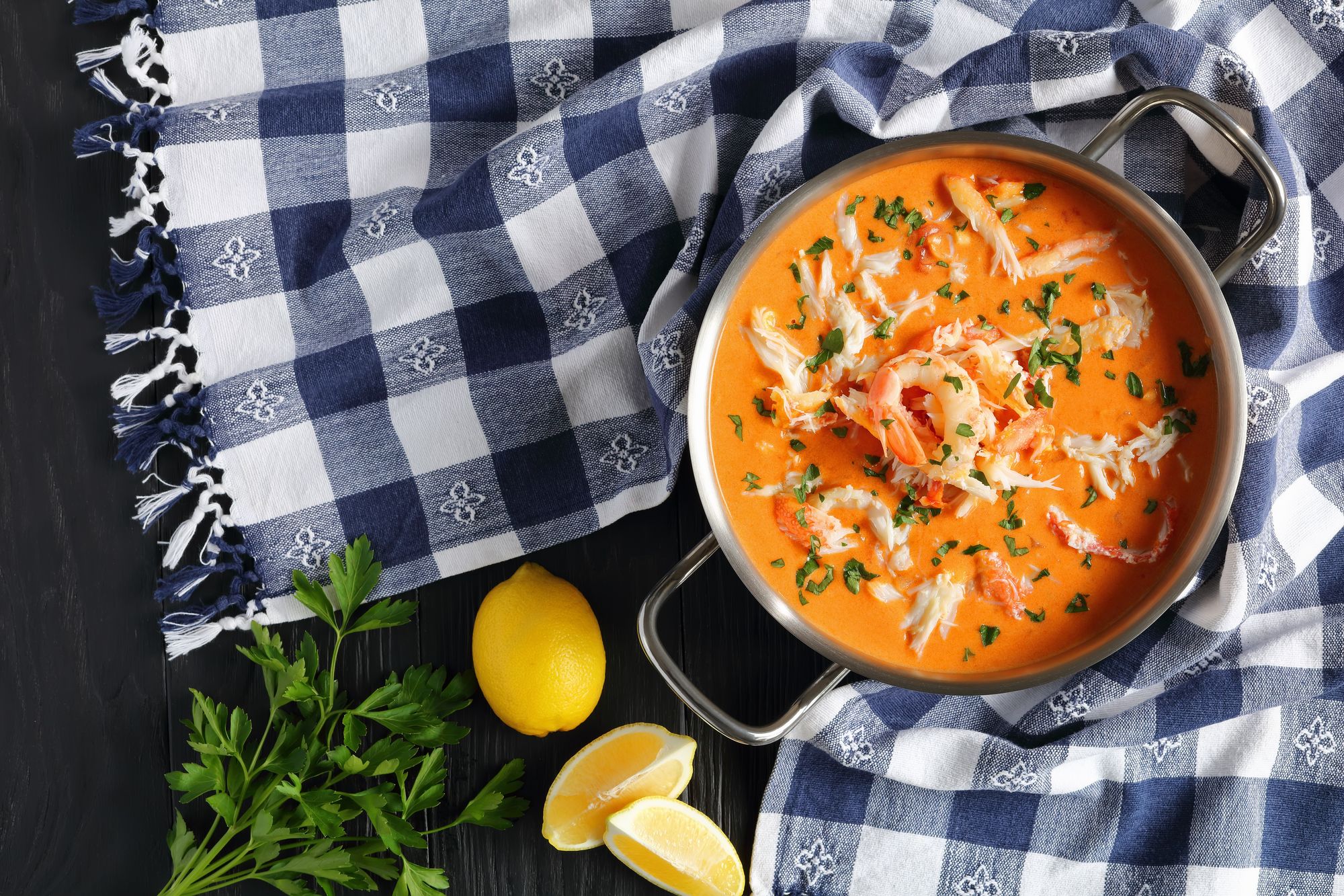 Mixed Seafood Bisque