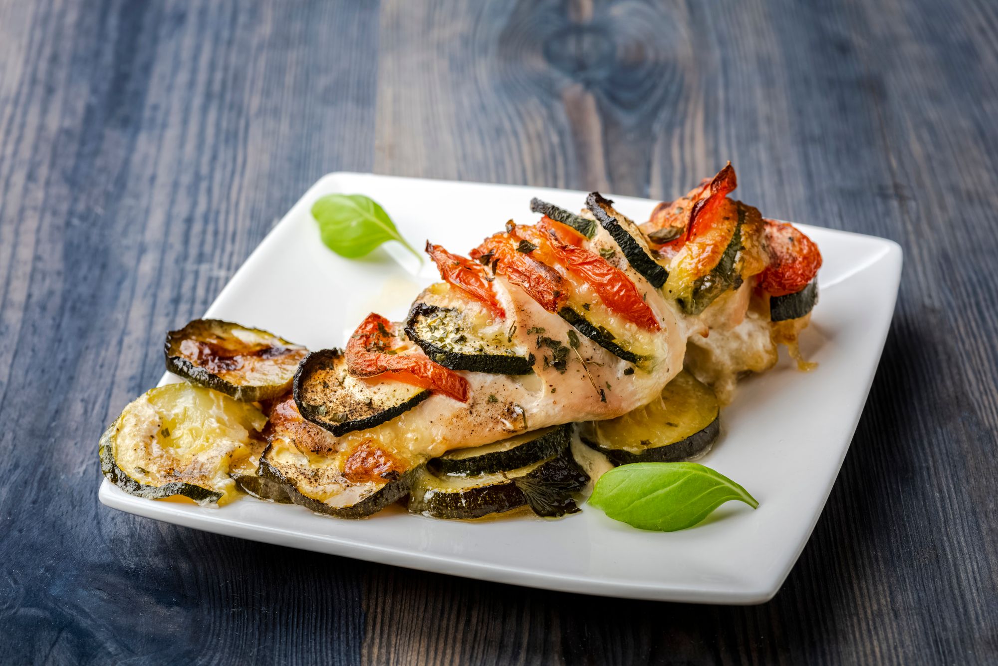 Cheese-Stuffed Crispy Lemon Chicken Breasts