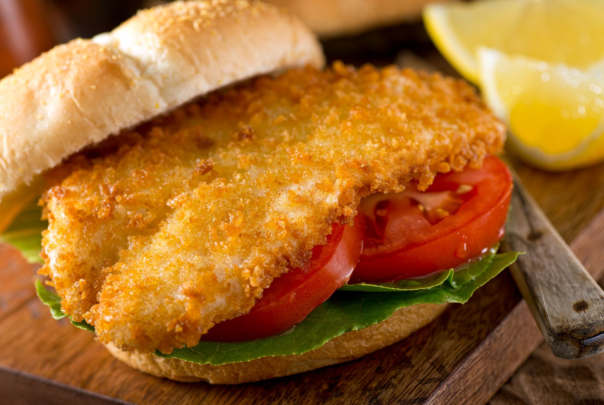Spiced Cod Burgers