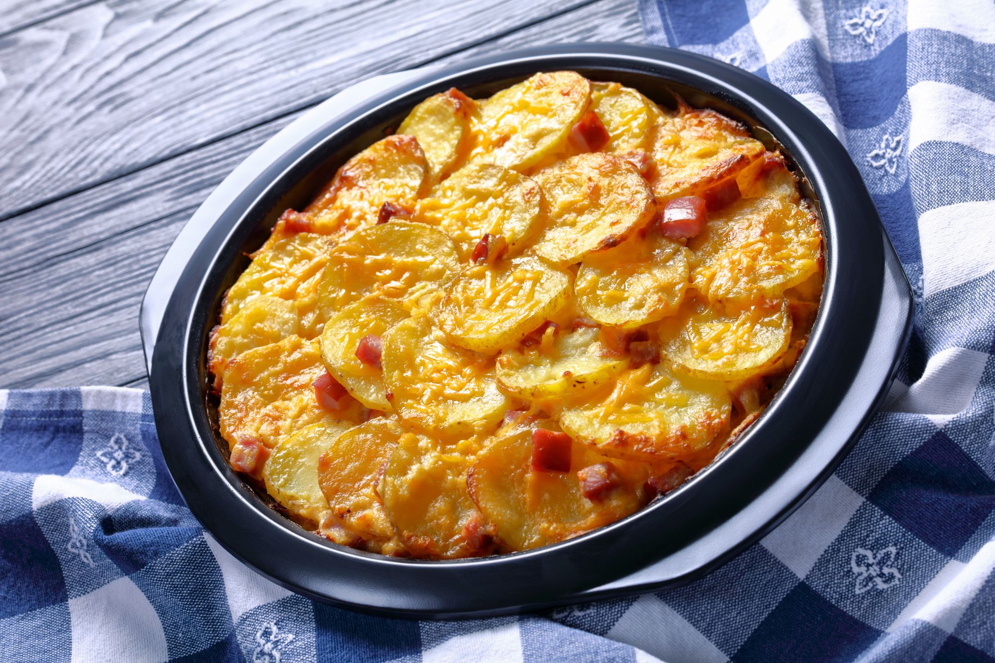 Cheese and Bacon Swiss Bake