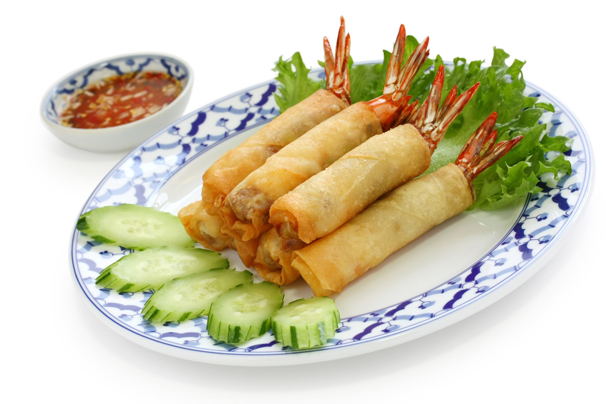 Prawn Filo Rolls