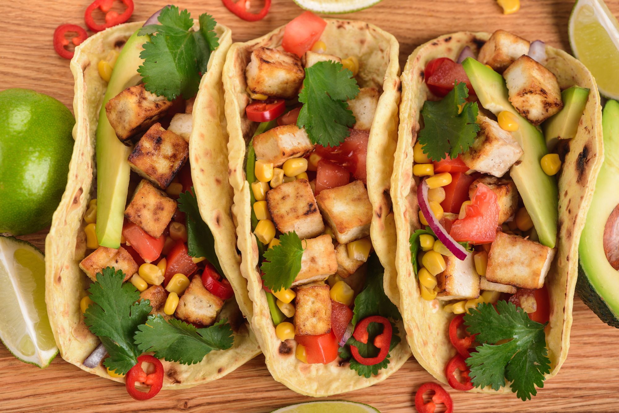 Smoked Tofu Fajitas