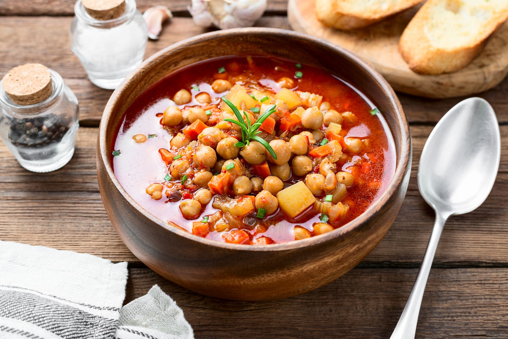 North African Chickpea Soup