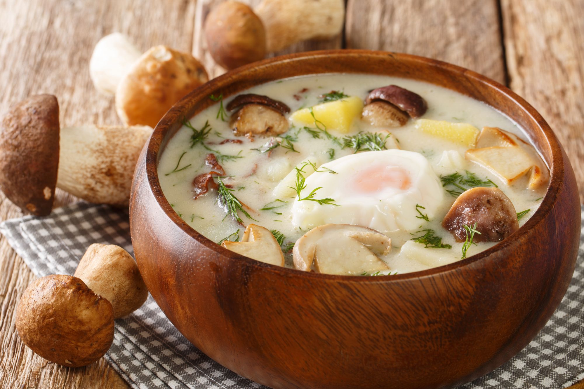 Potato and Porcini Soup