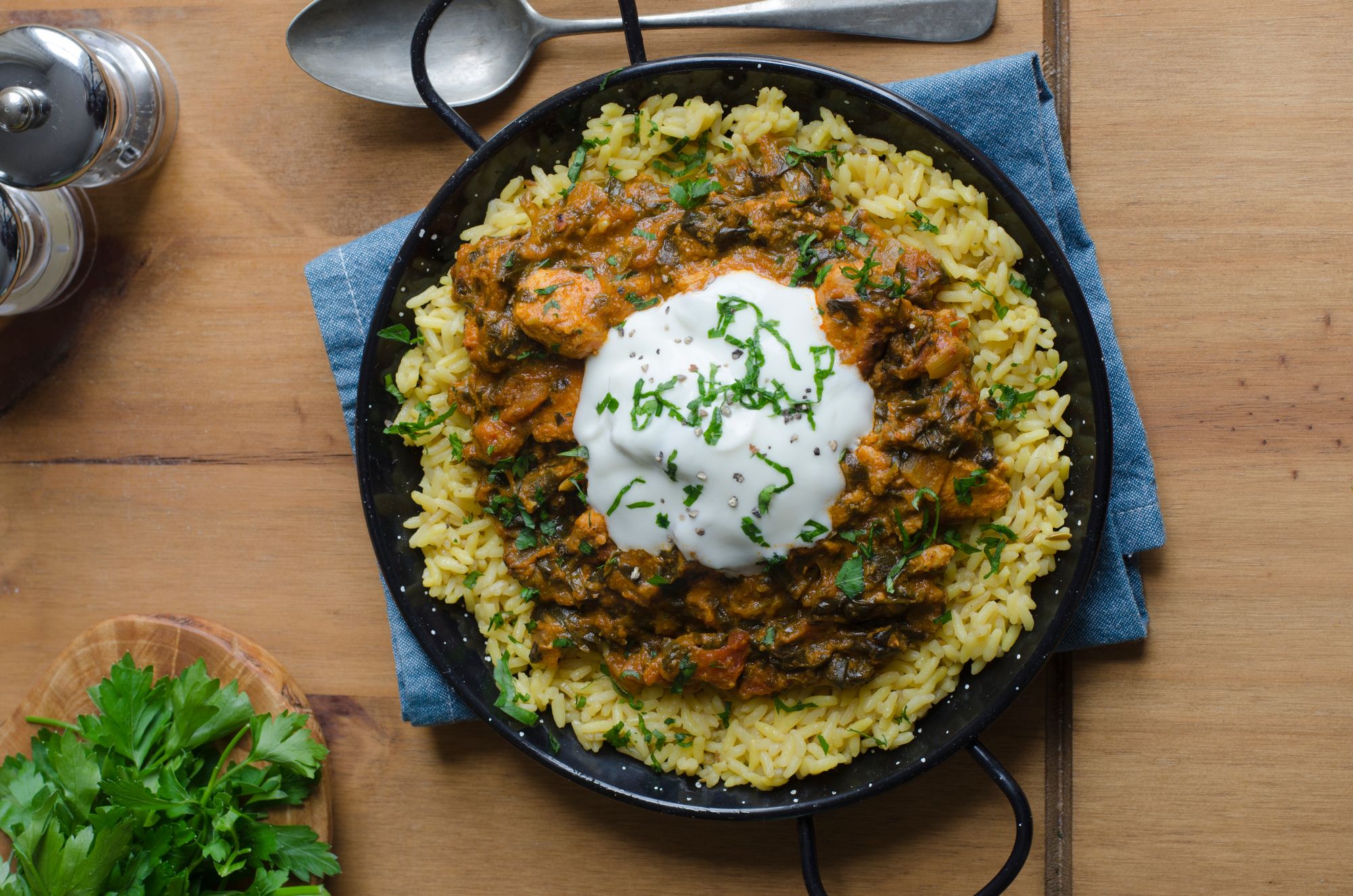 Healthy Chicken Saag